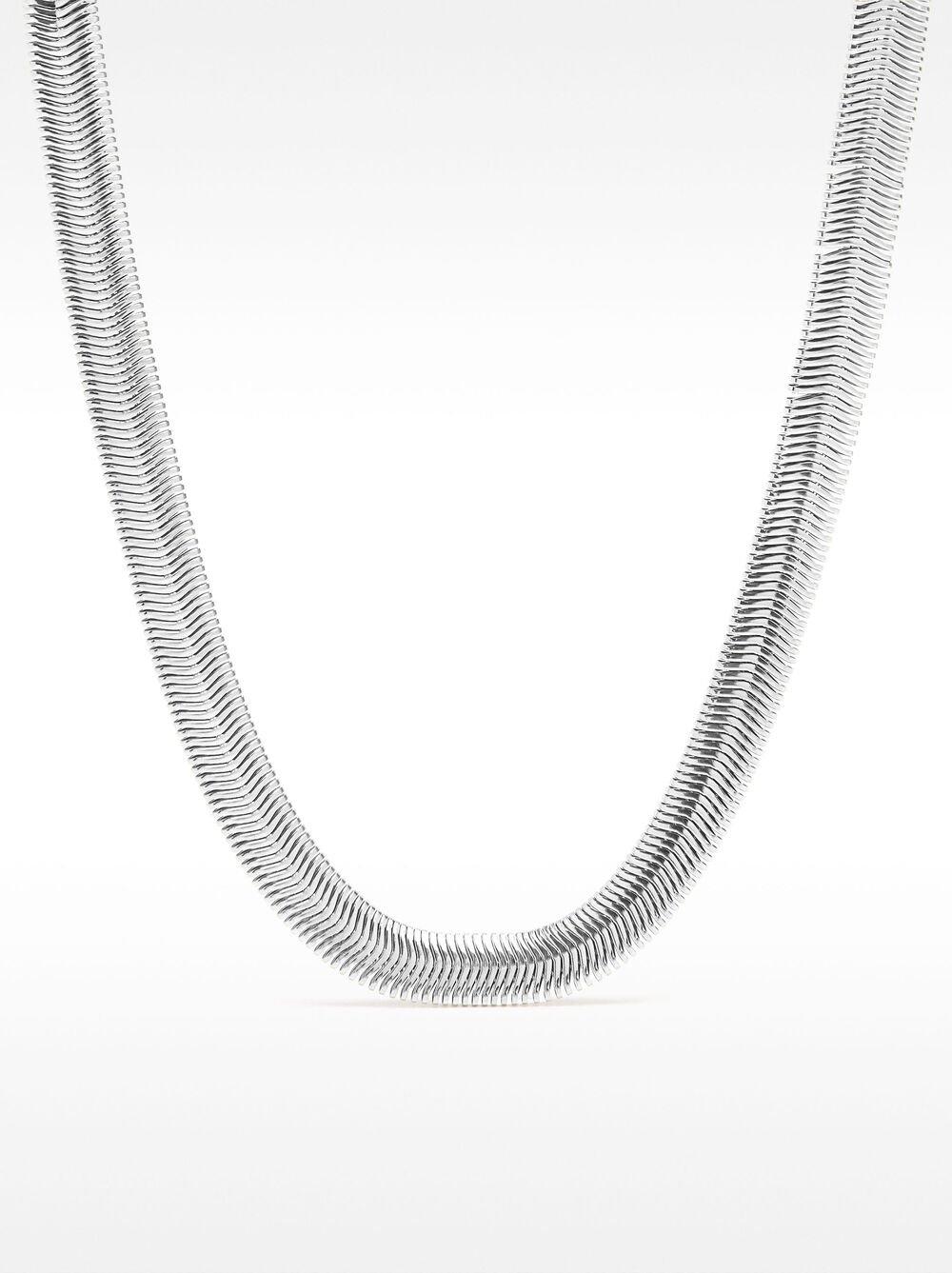 Snake chain necklace – stainless steel