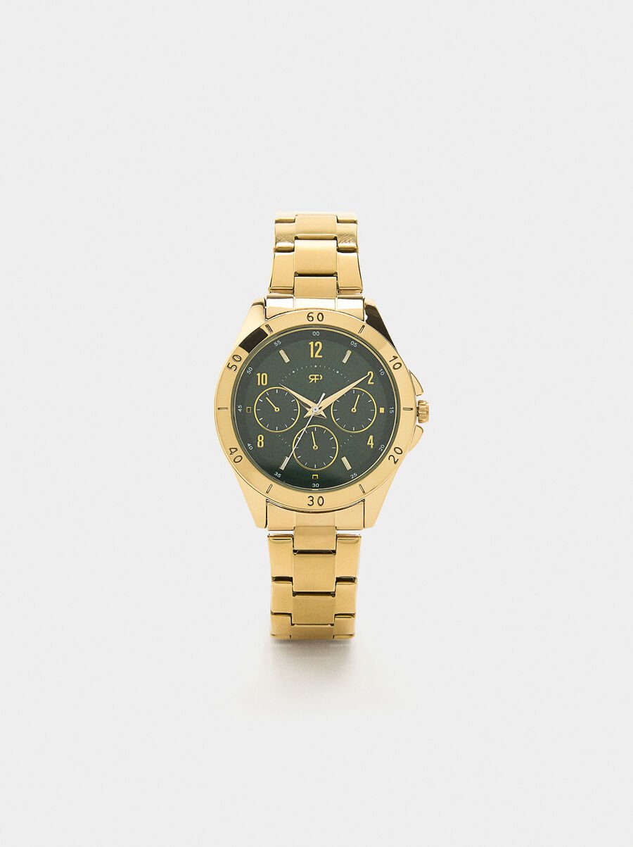 Reloj de pulsera de acero inoxidable