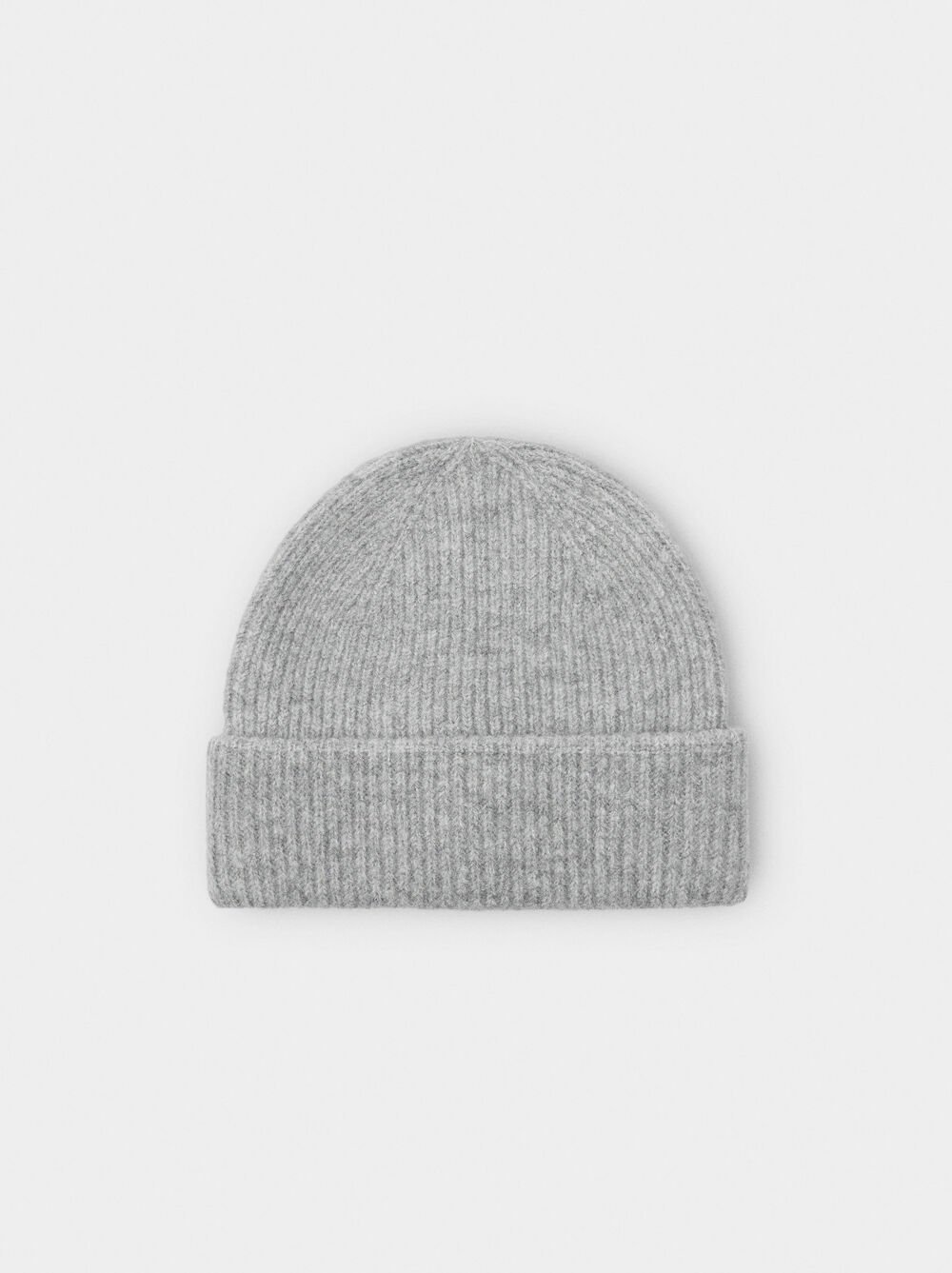 Ribbed hat with cuff