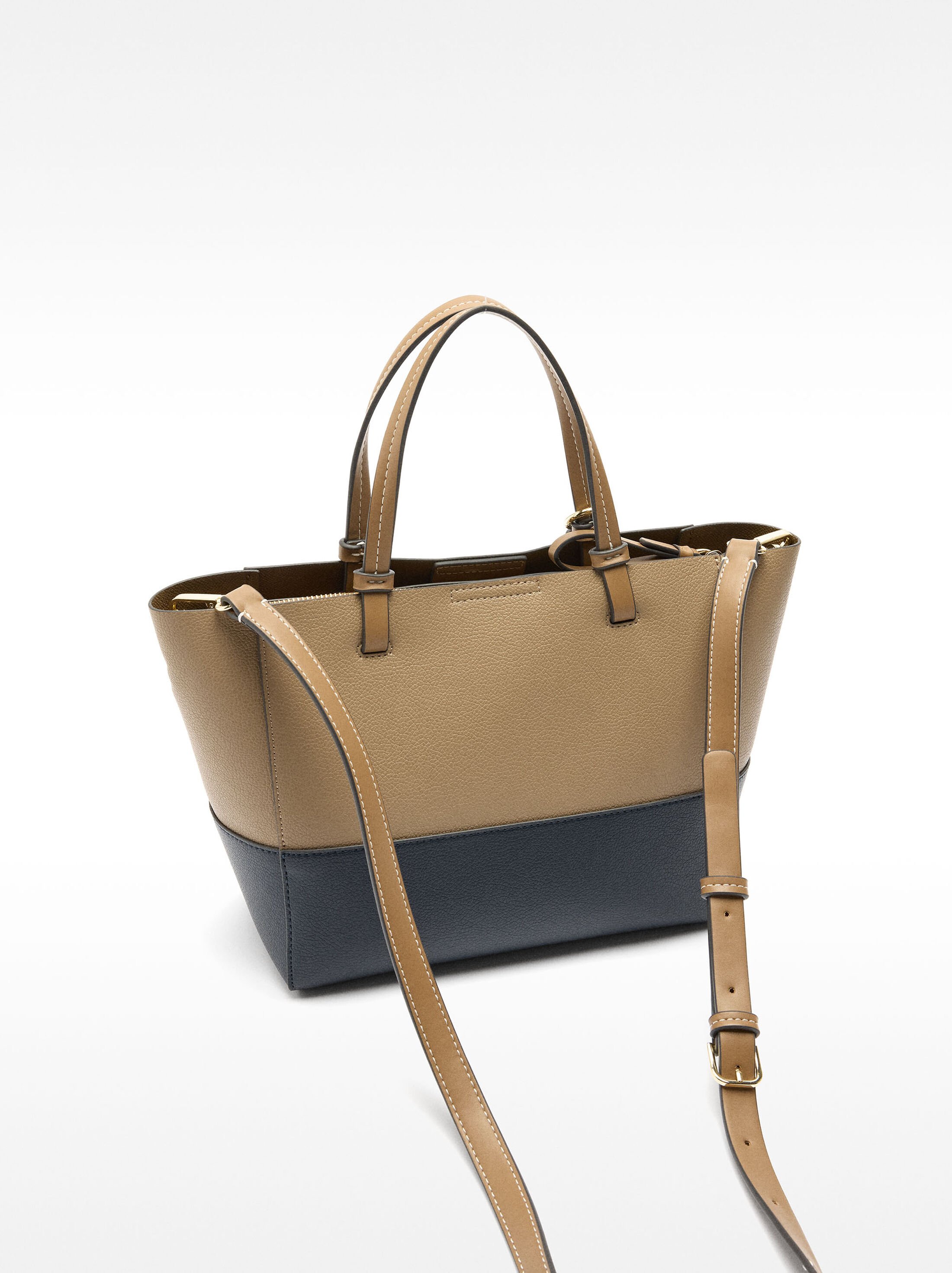 Bossa tote de color amb bloc image number 2.0