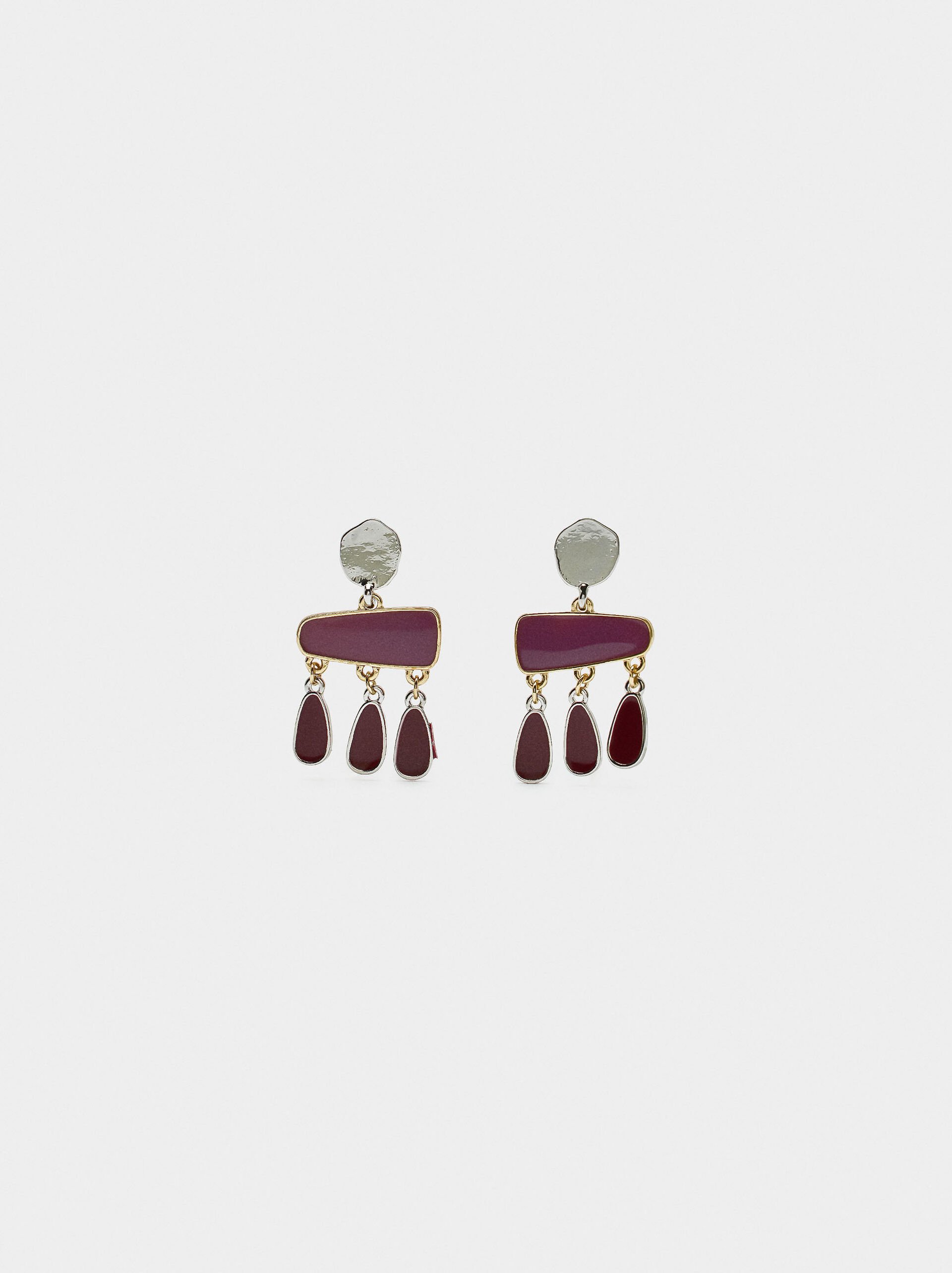 Earrings with enamel image number 0.0