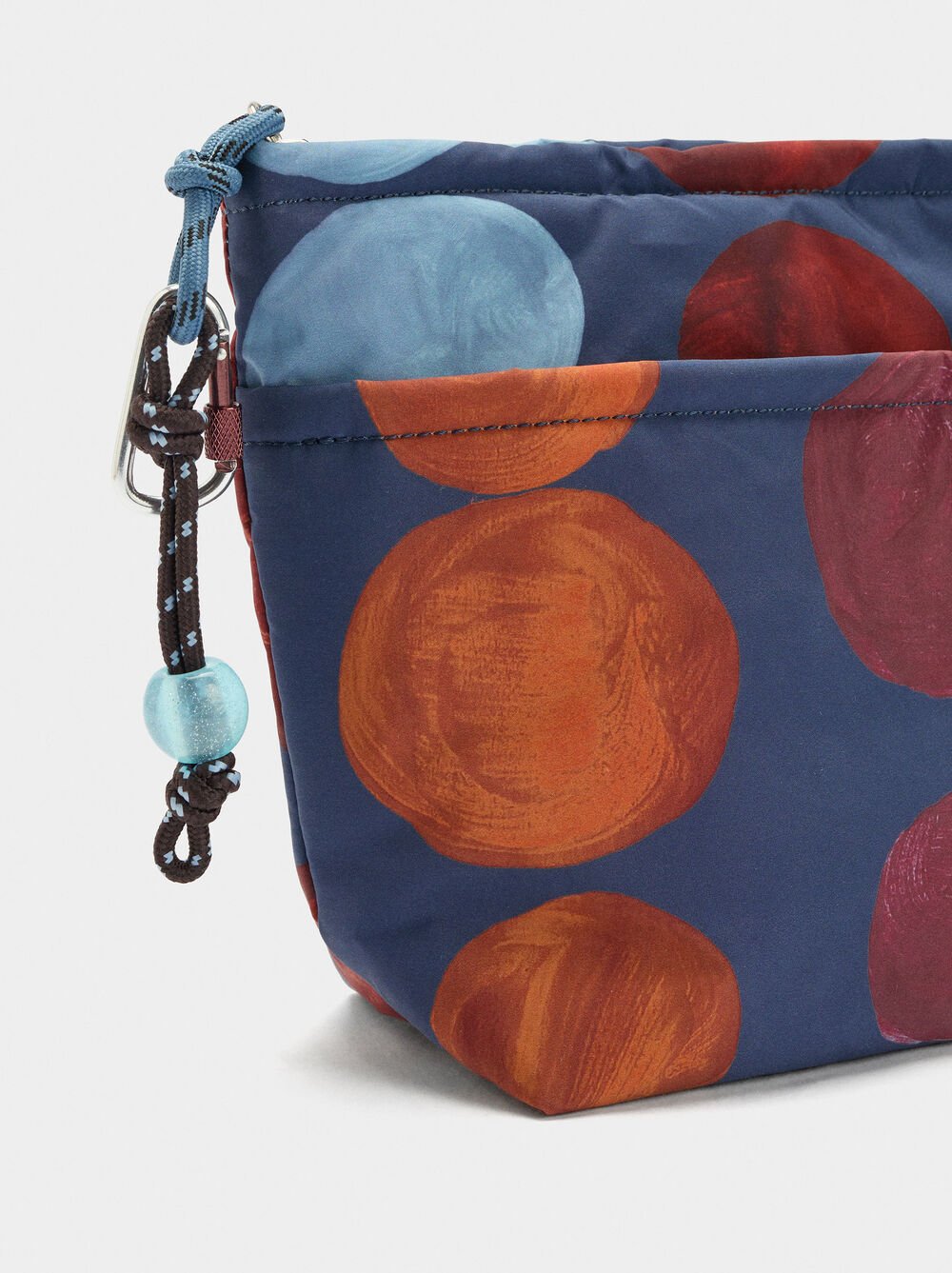 Neceser de nylon estampado