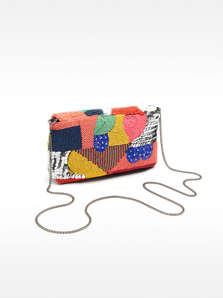 Bolso de fiesta con abalorios