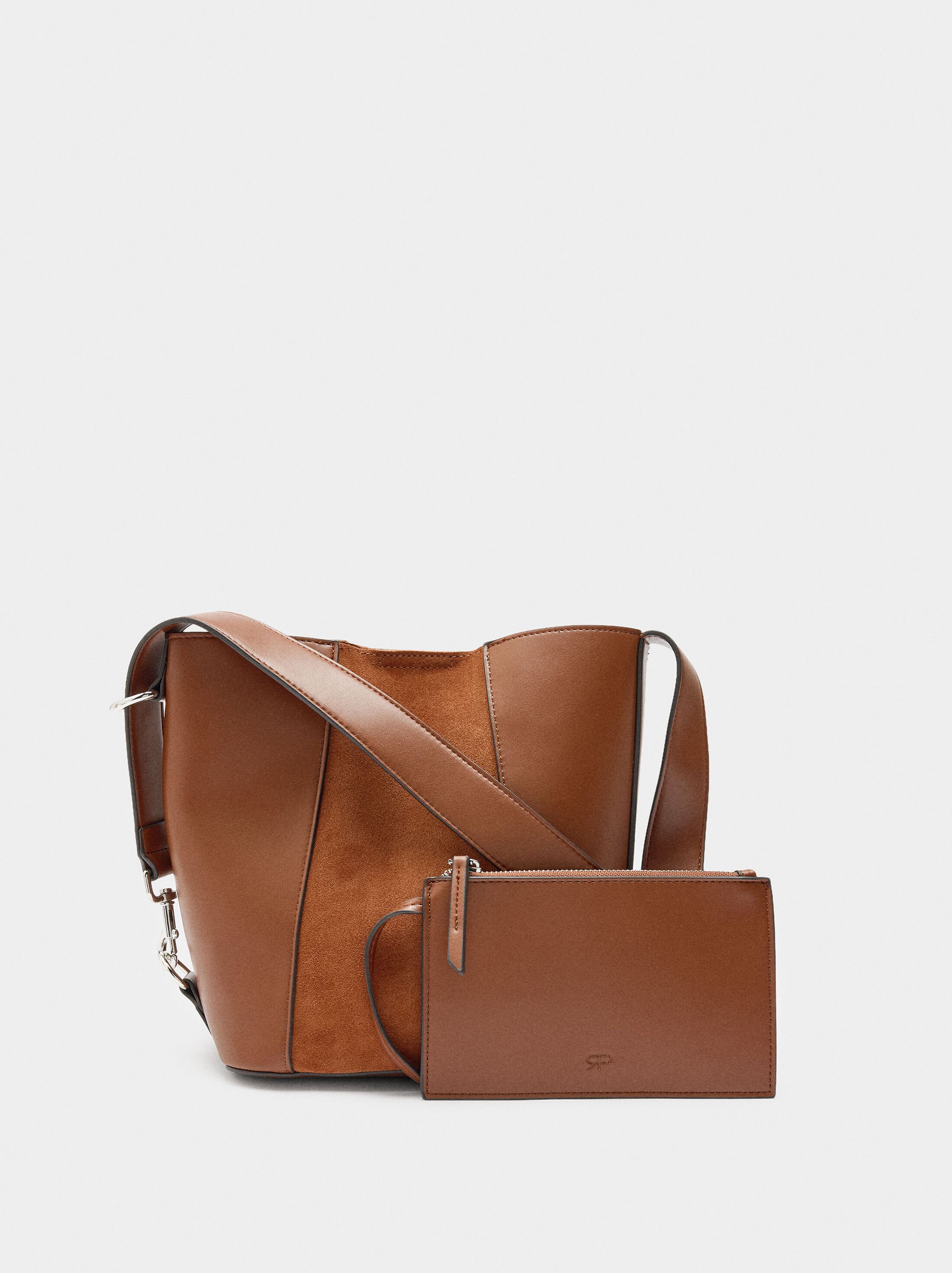 Bossa tipus cub amb detalls de pell image number 2.0