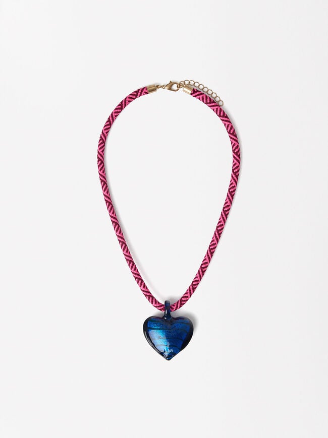 Crystal Heart Necklace image number 0.0