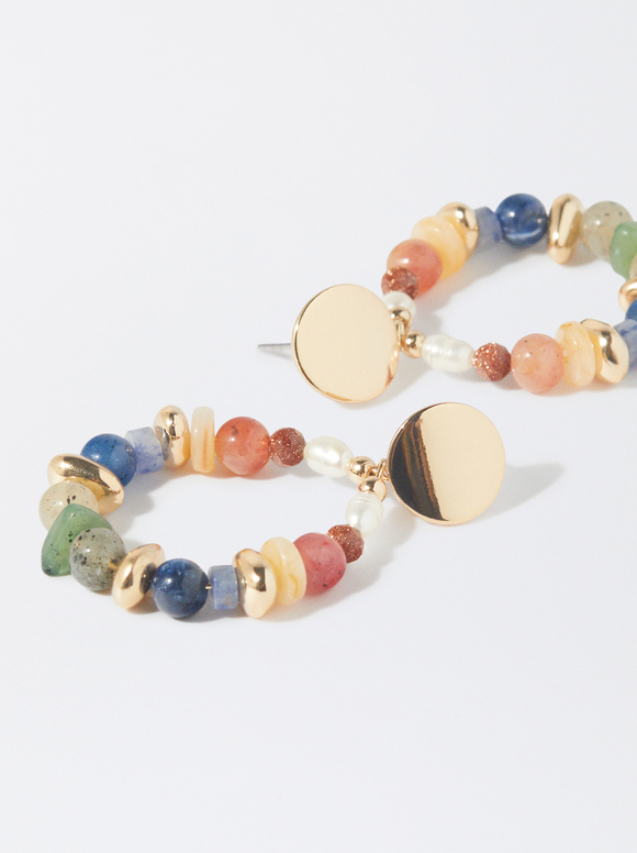 Multicolored Earrings, Multicolor, hi-res