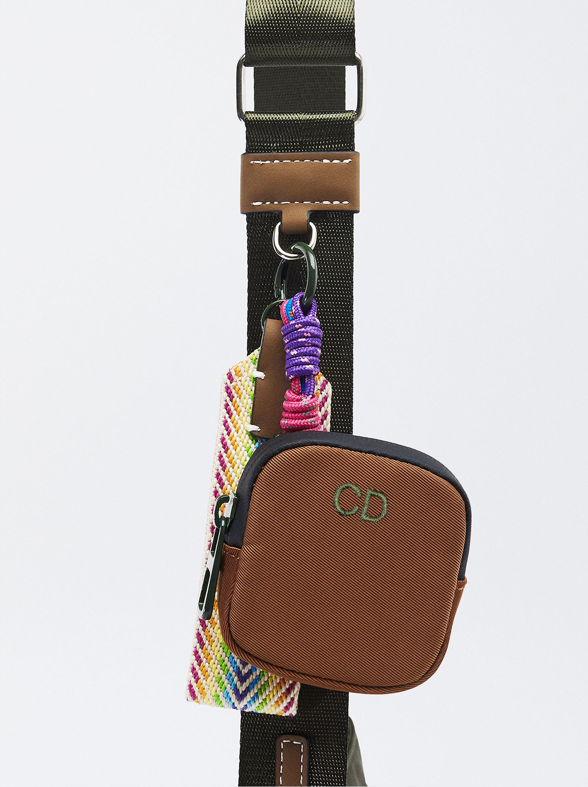 Personalized Nylon Crossbody Bag image number 1.0