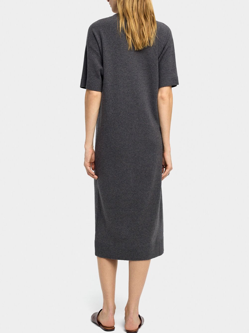 Midi knit dress