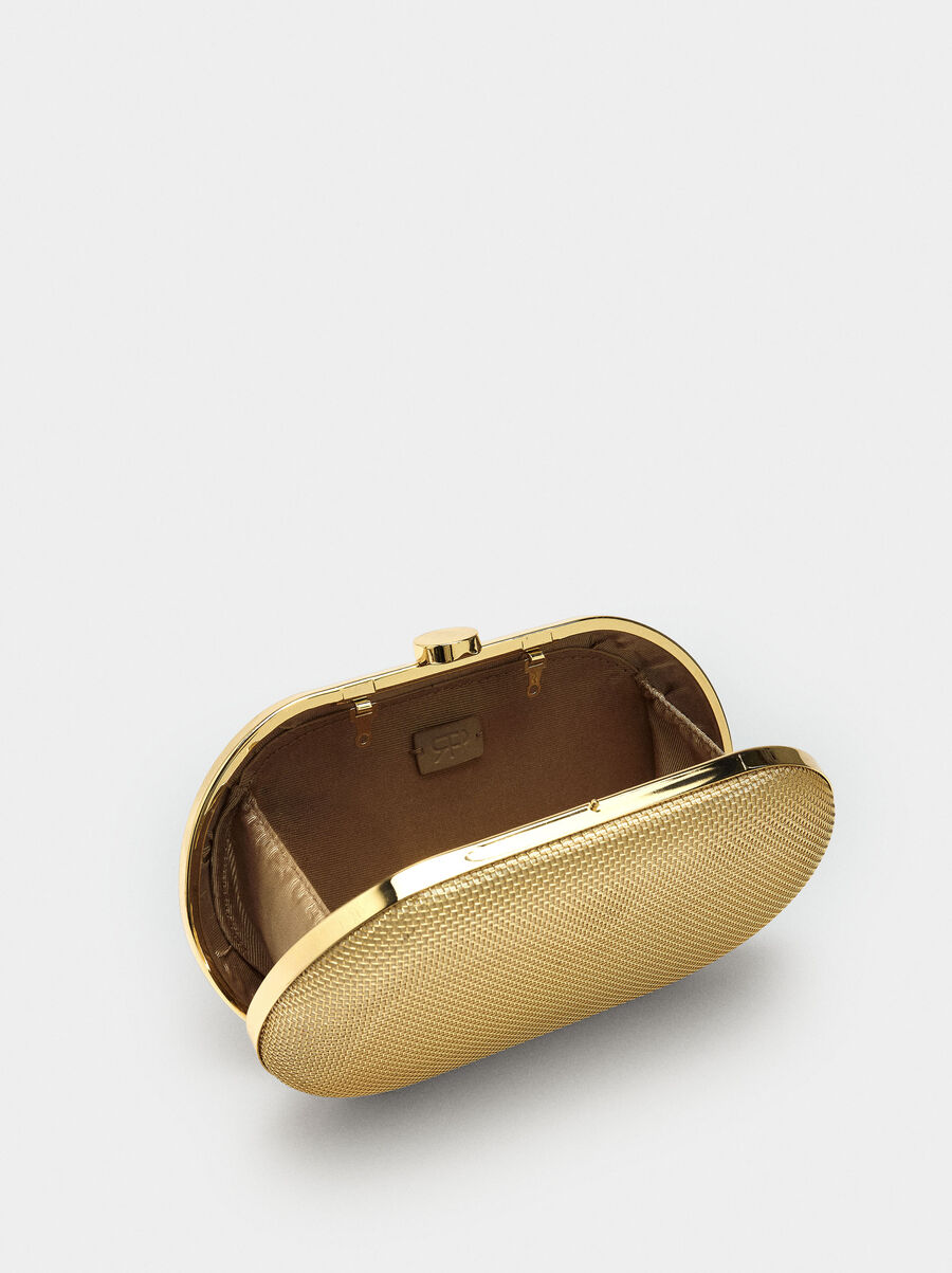 Oval party clutch