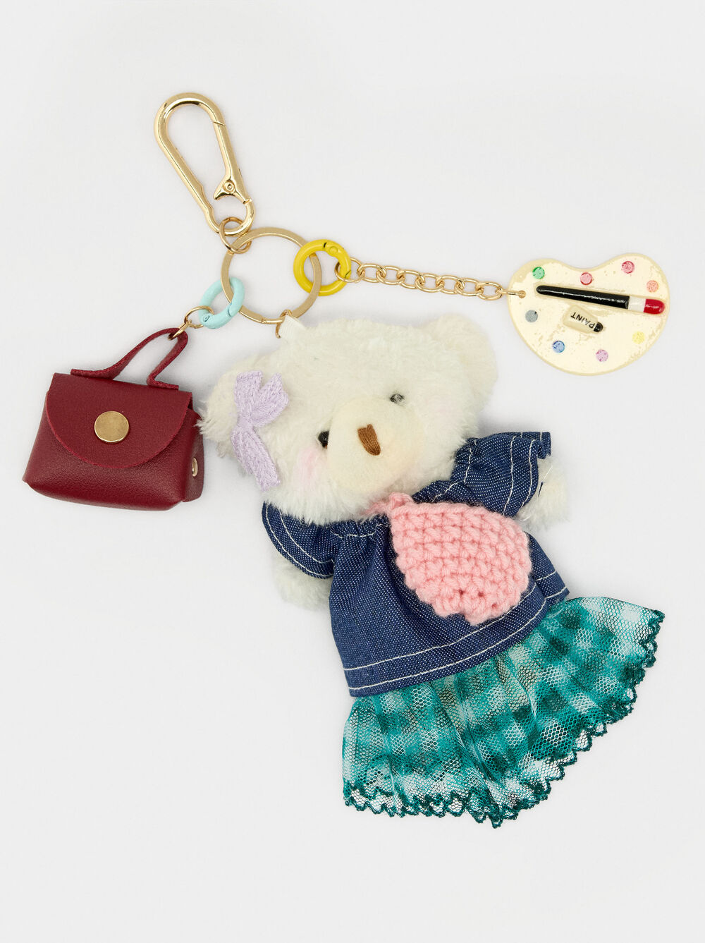 Porte-clés charm ARTISTE - The Bear Collection