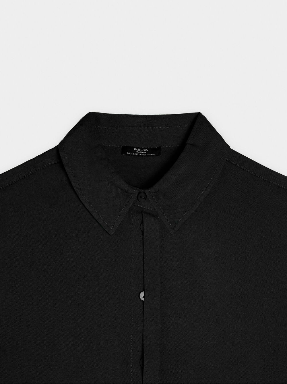 Camicia fluida a maniche lunghe