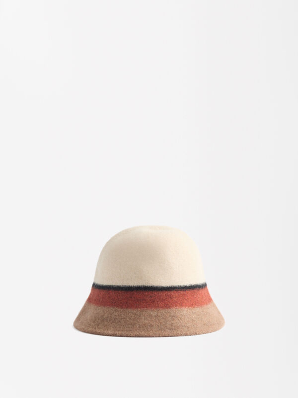 Cappellino bucket di lana
