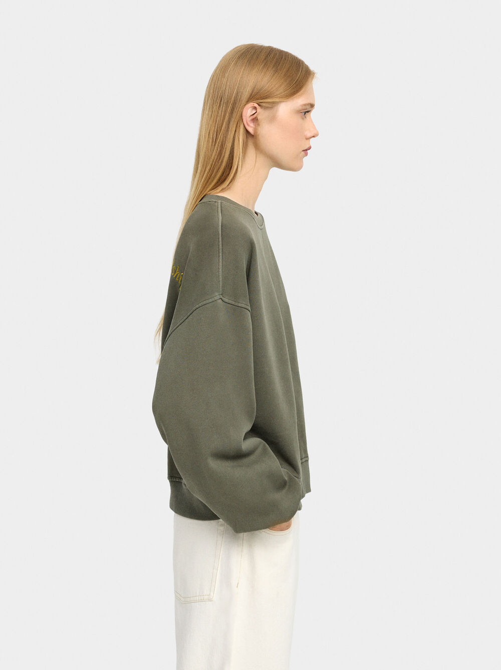 Sweatshirt aus 100% Baumwolle