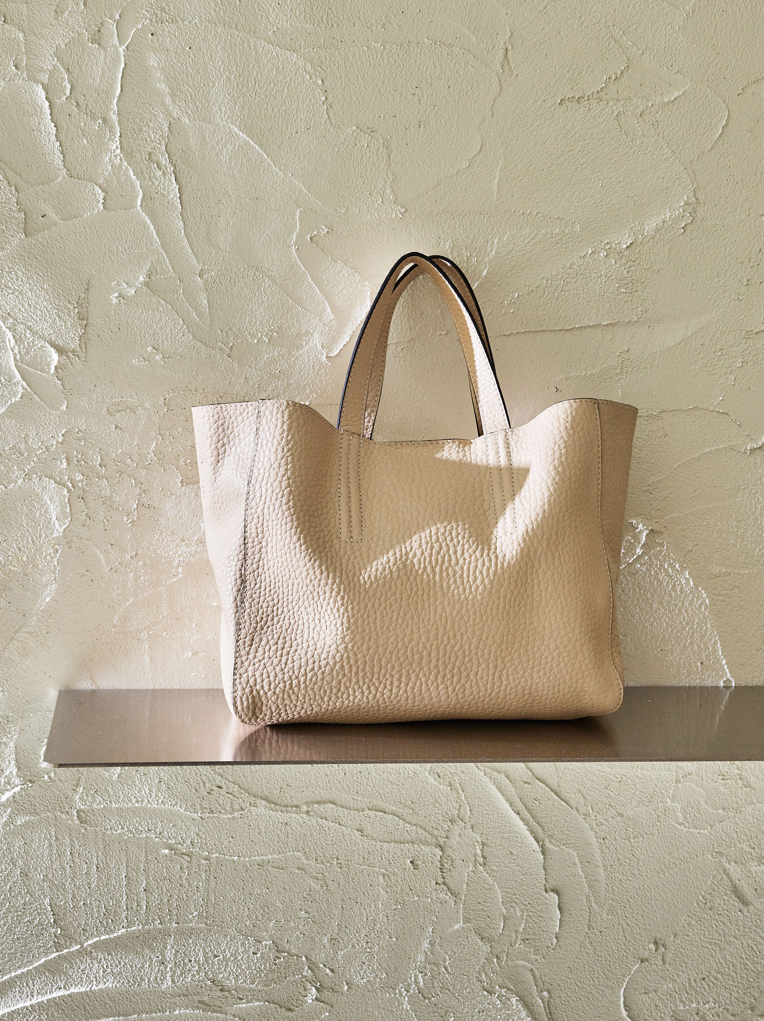 Personalized Leather Tote Bag Black Parfois