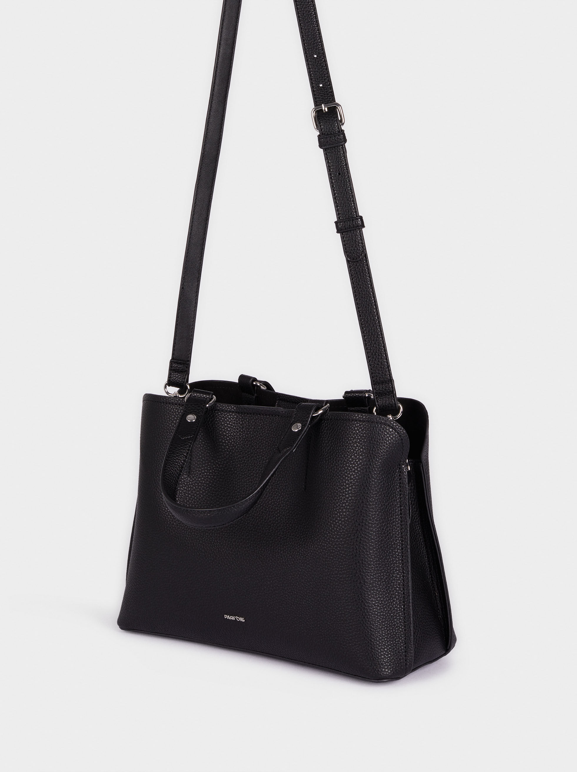 Mala tote preta clearance