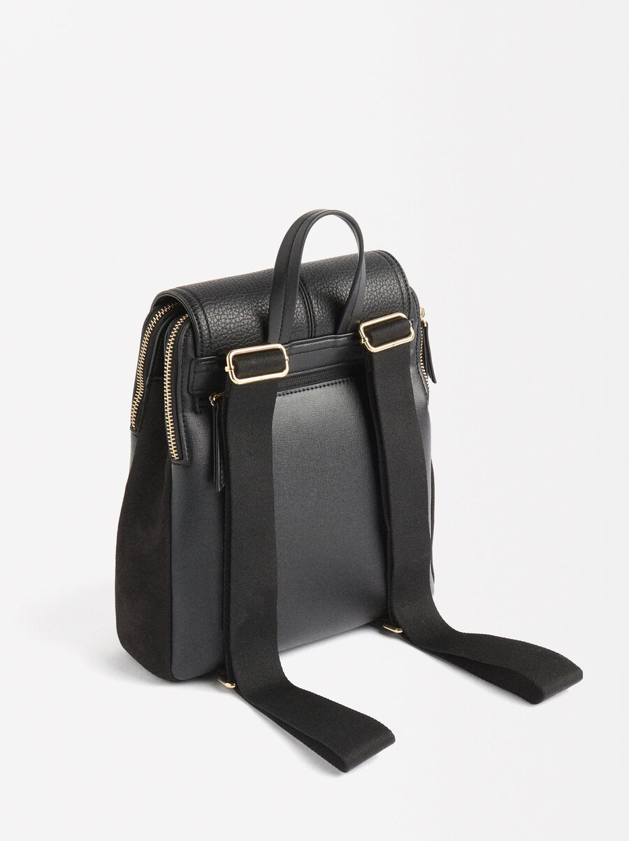 Rucksack mit Klappenverschluss