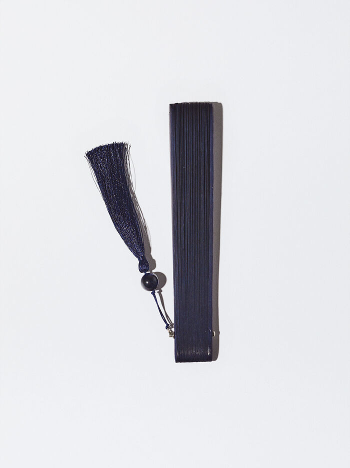 Abanico bambú con perforado
