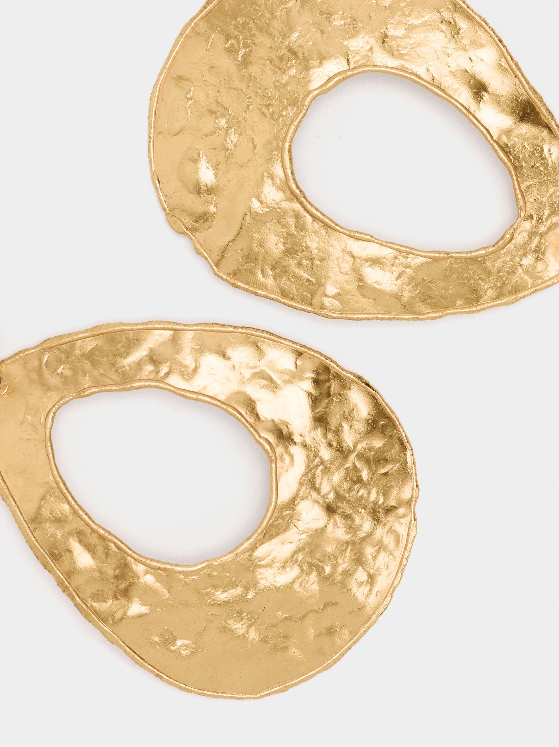 Maxi-ovale Ohrringe image number 2.0