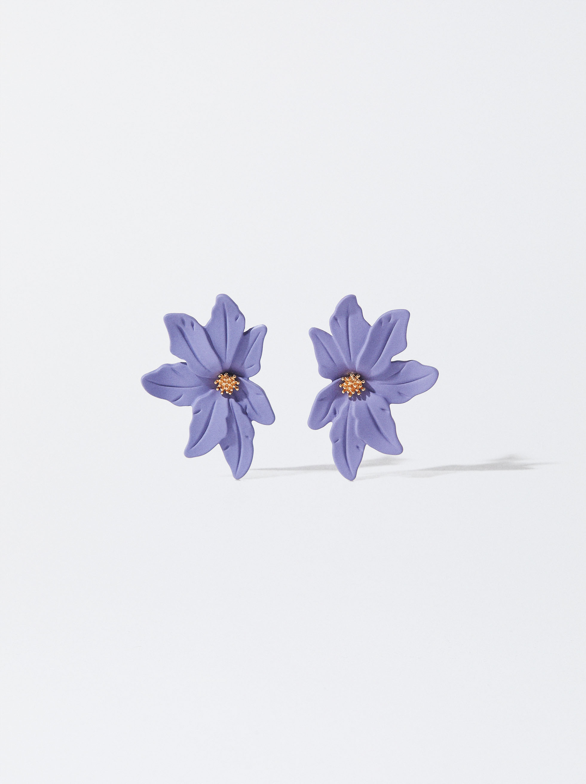 Boucles D'Oreilles Longues Fleur image number 0.0