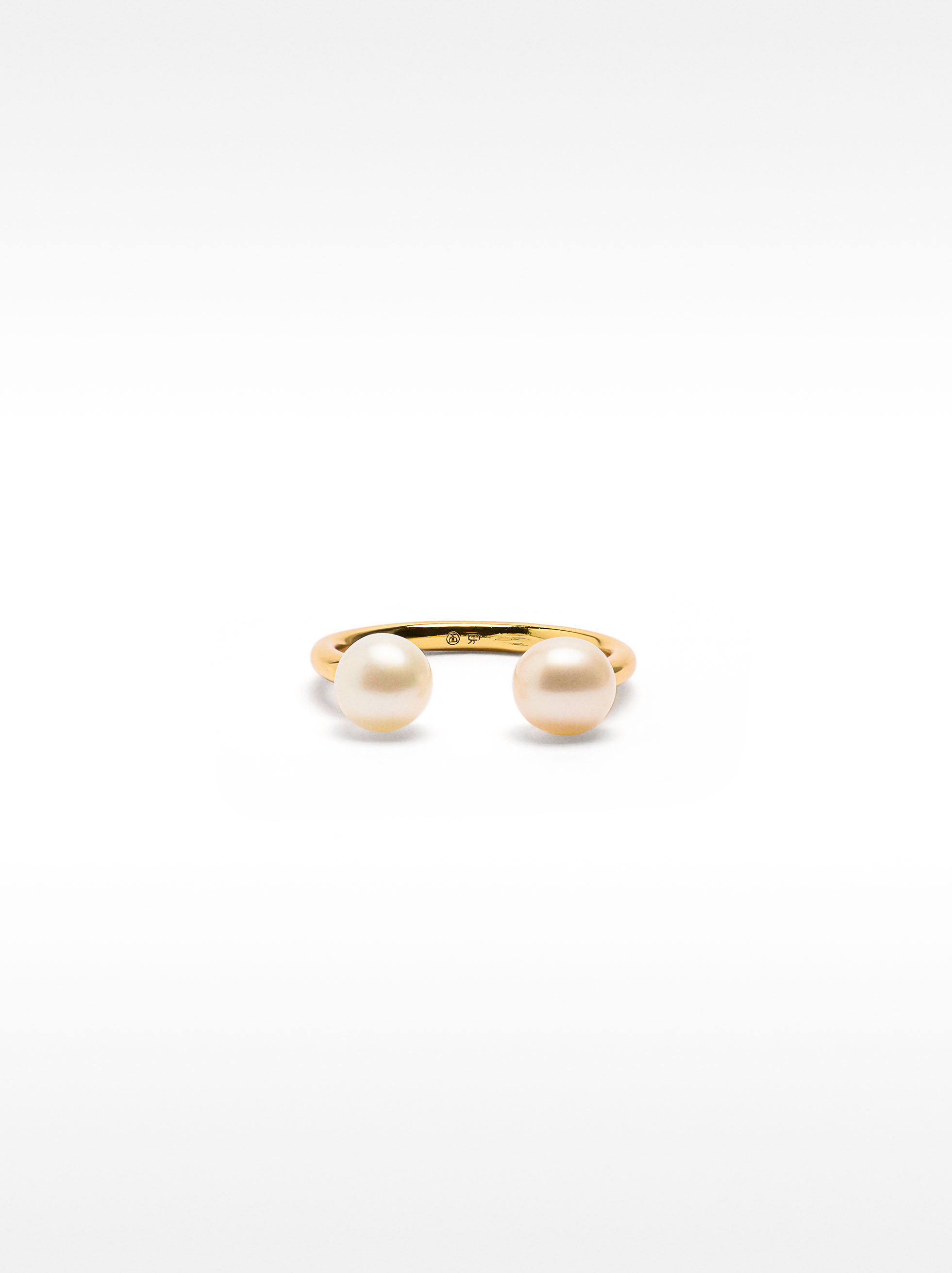 Anillo con perlas - plata de ley 925
