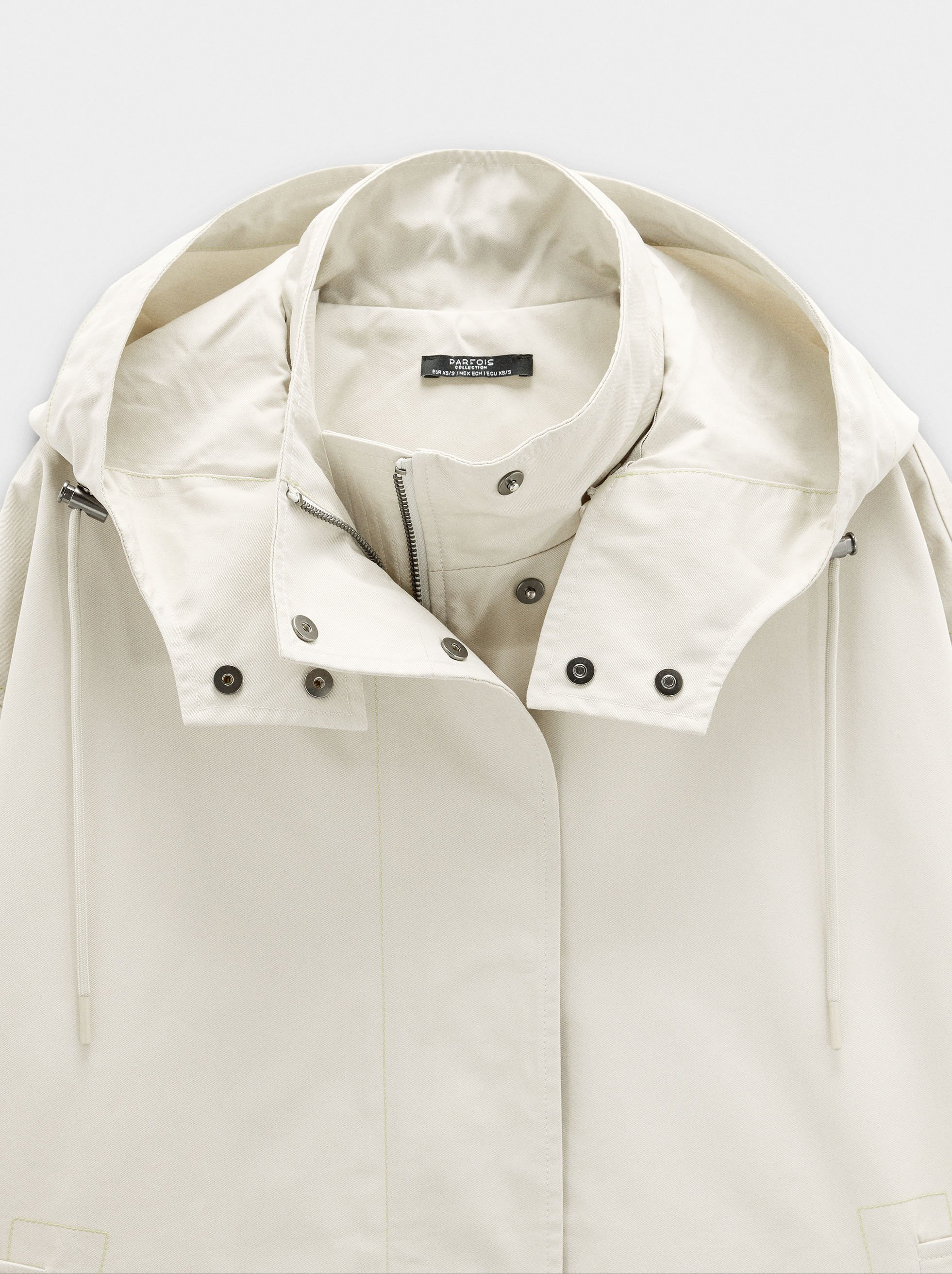 Giacca di cotone con cappuccio image number 6.0