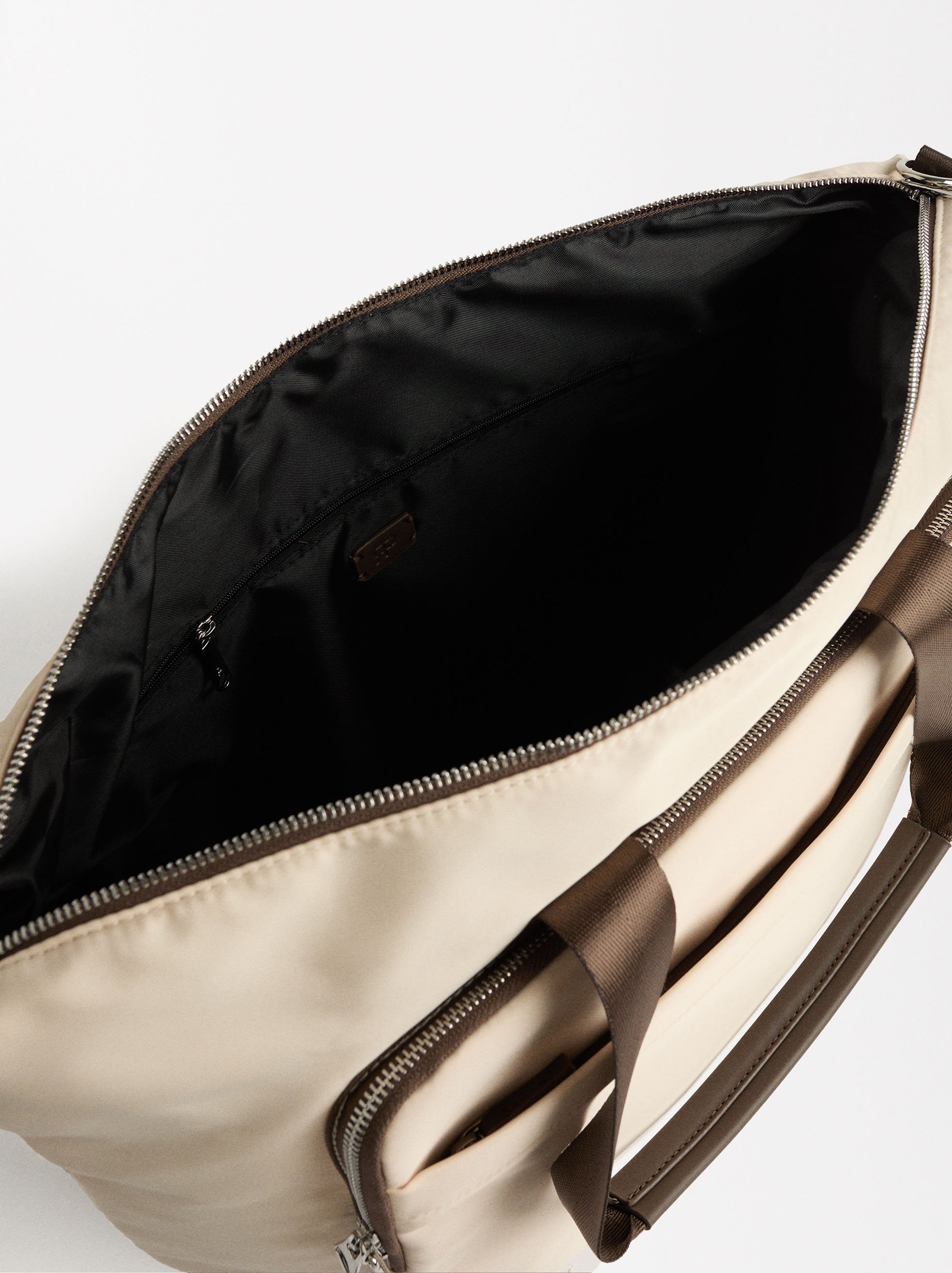 Nylon suitcase image number 3.0