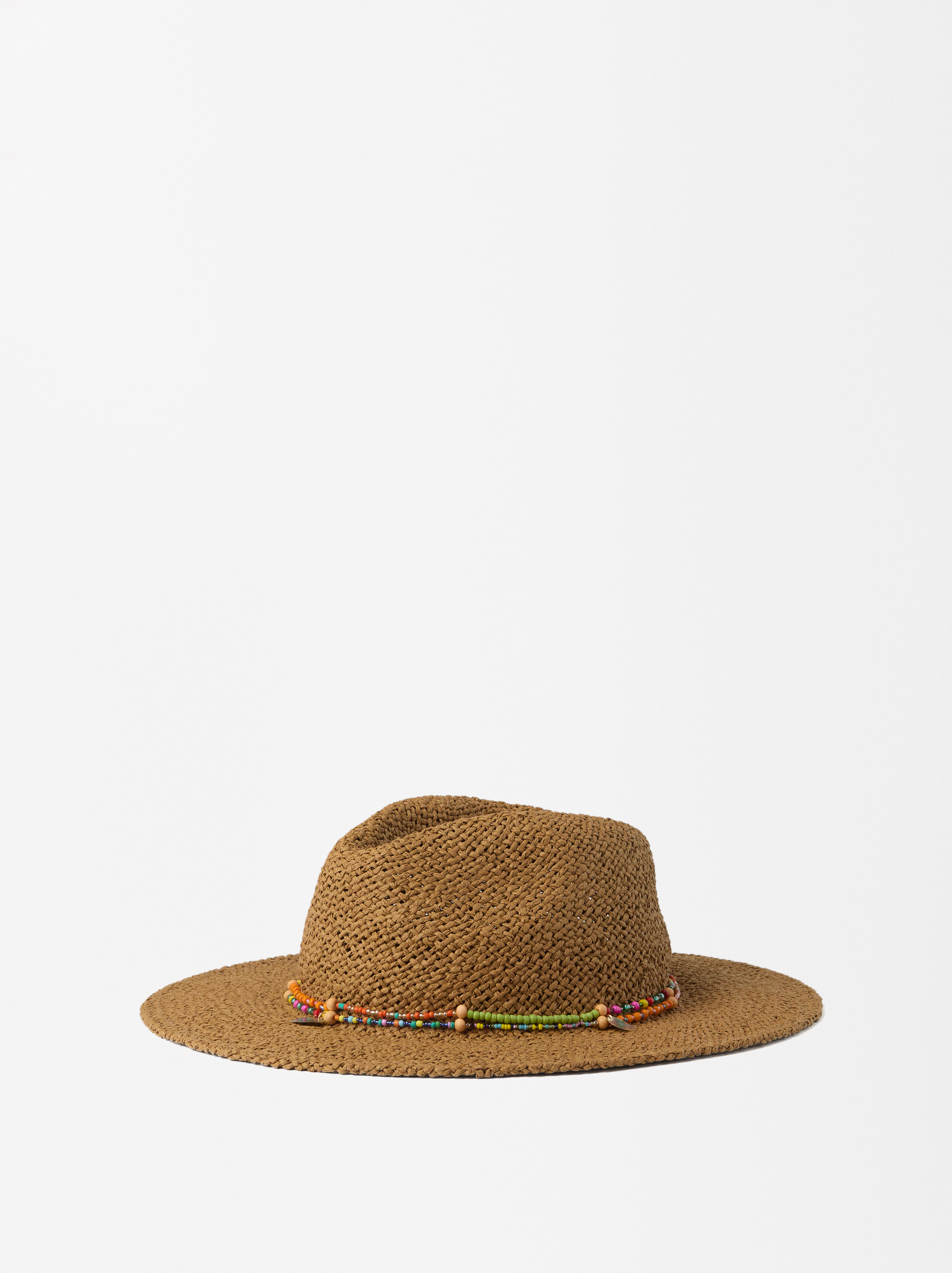 Straw-effect hat, NC, hi-res