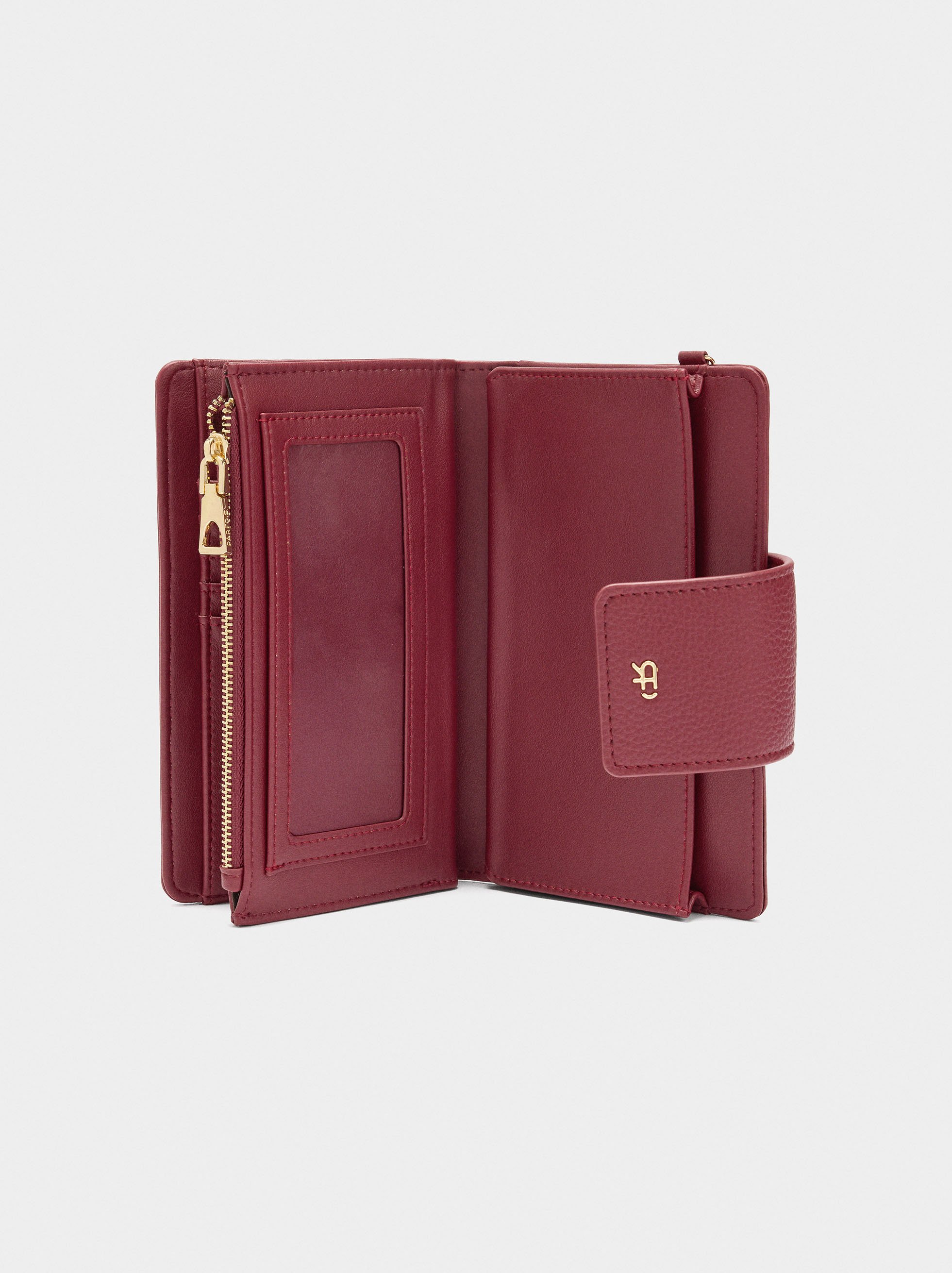 Wallet with mobile phone pocket image number 4.0