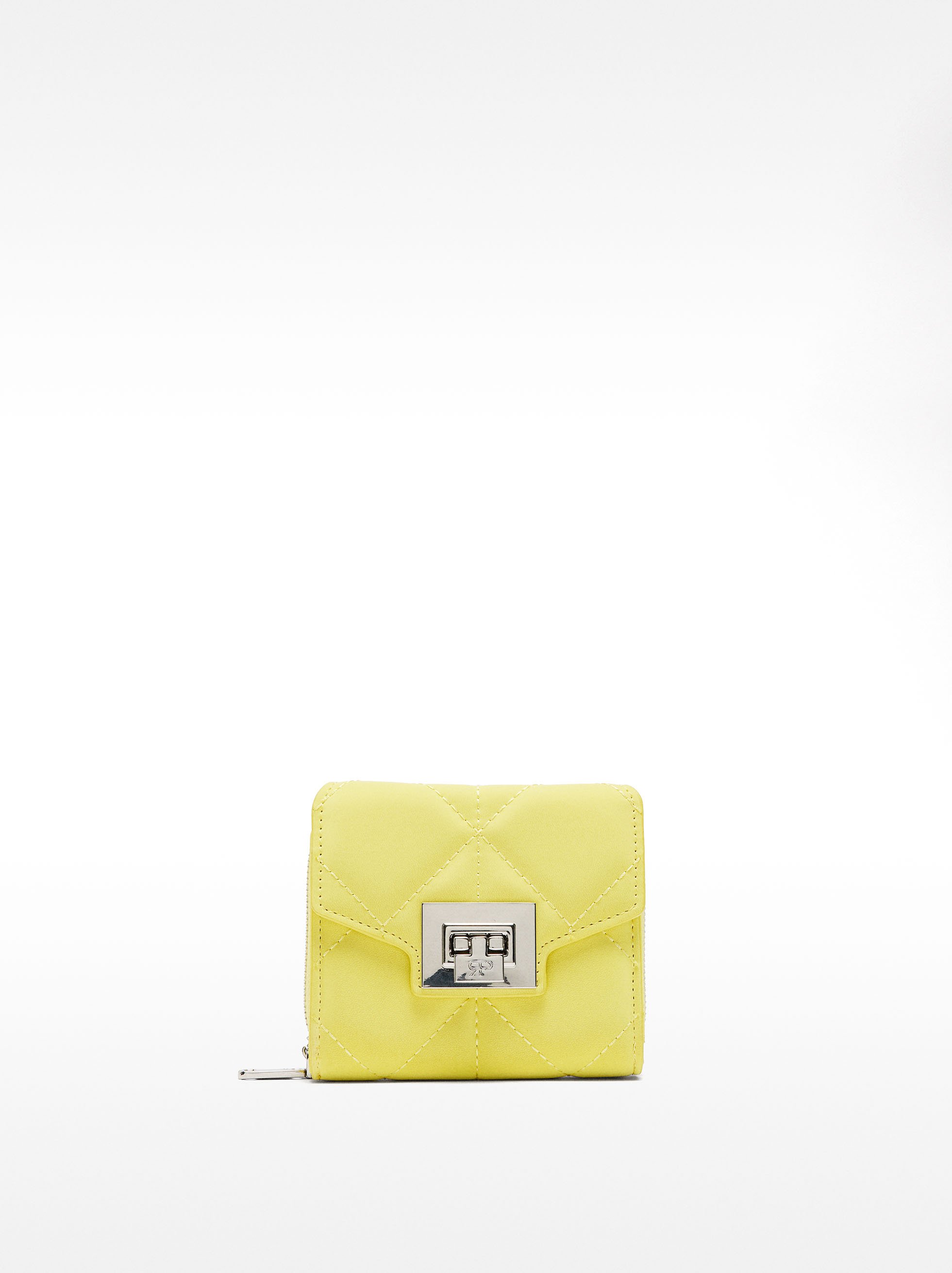 Padded wallet with soft texture image number 0.0