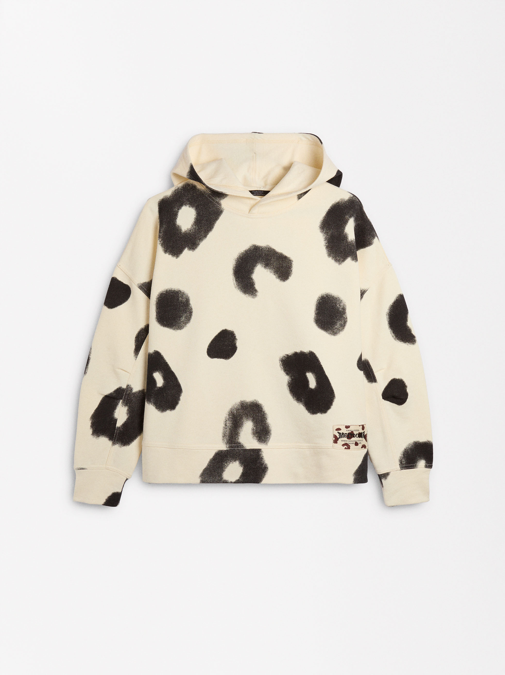 Sudadera con estampado leopardo image number 0.0