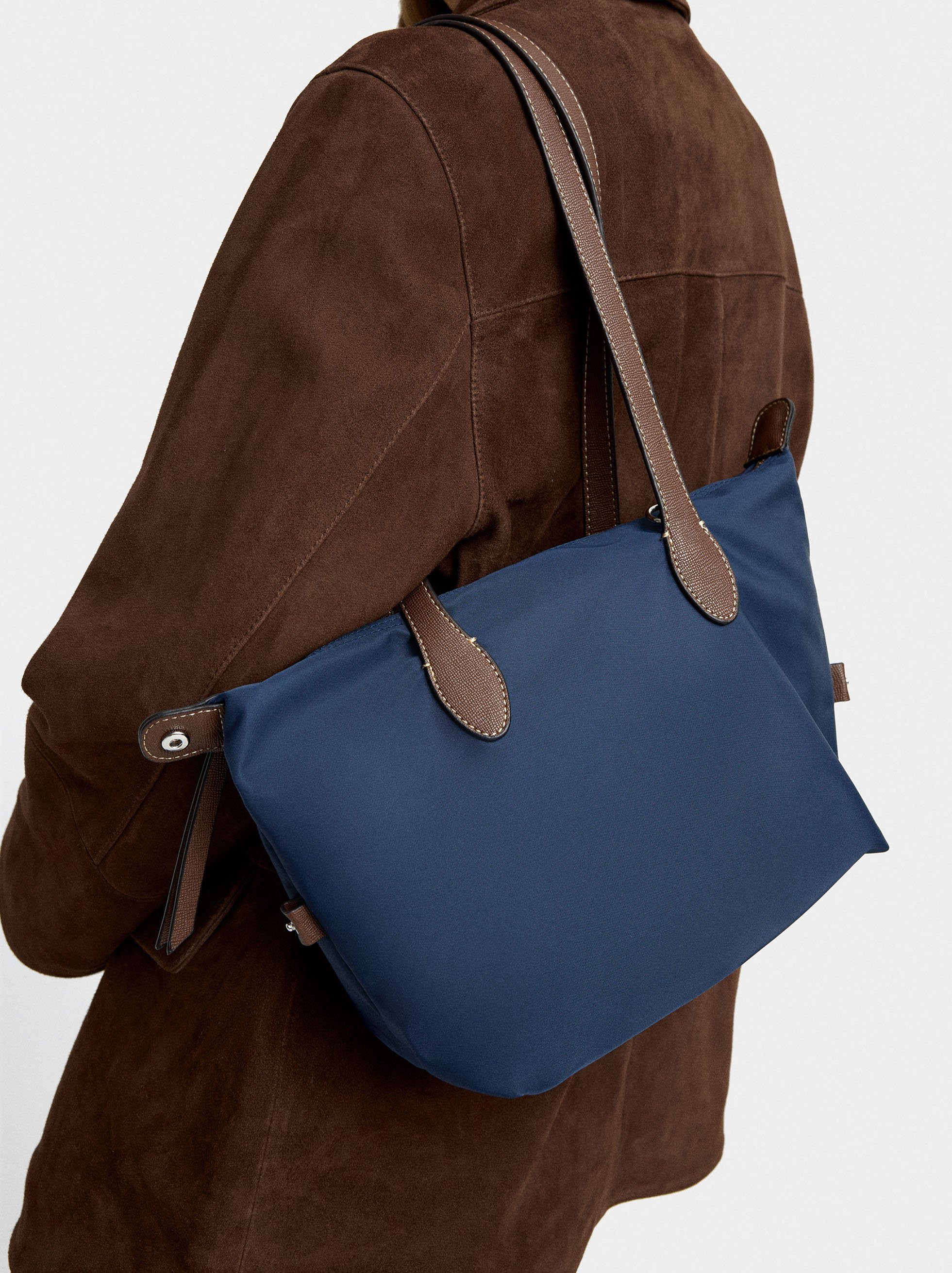 Nylon shopper bag S image number 0.0
