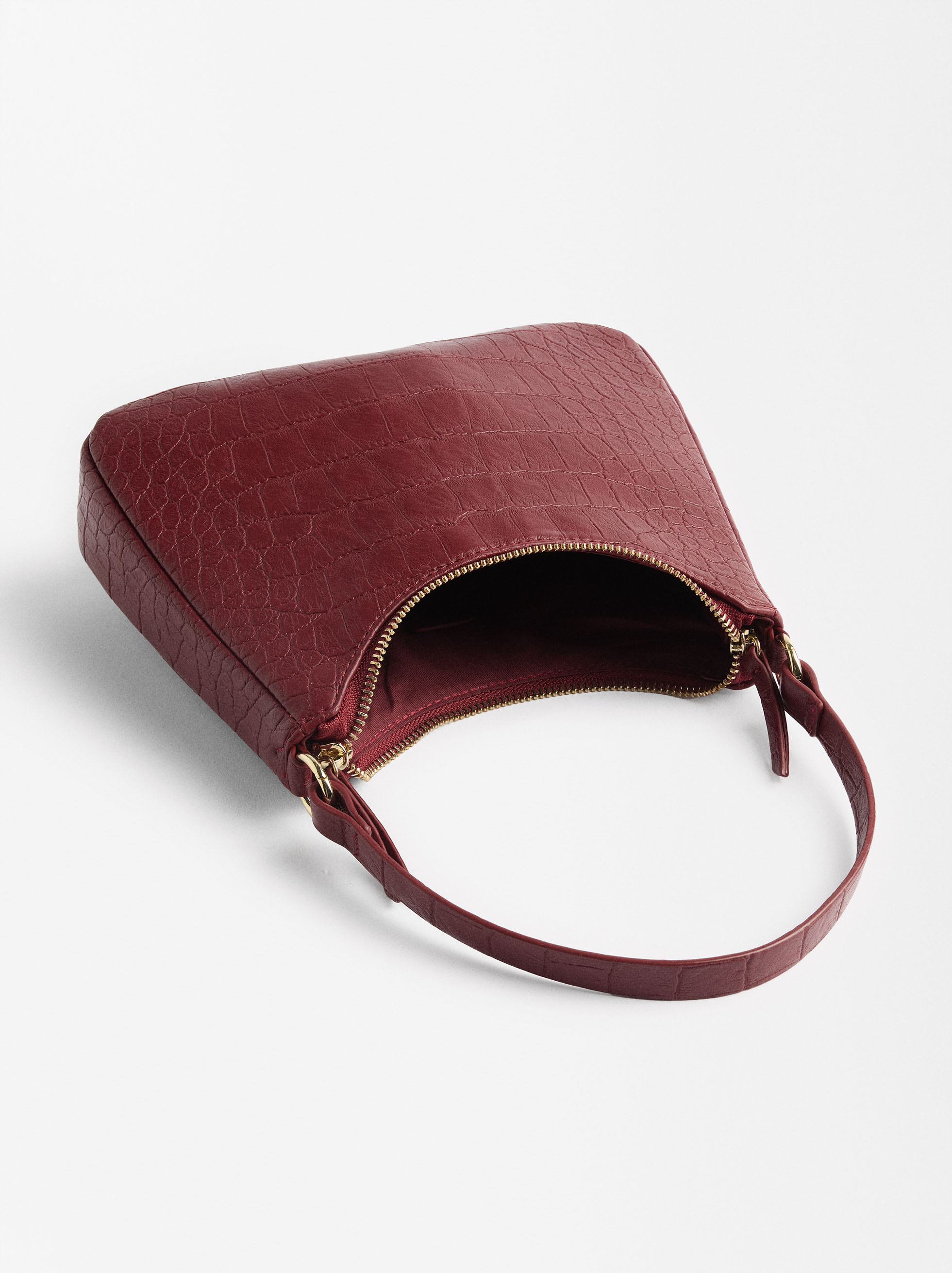 Borsa a spalla con incisione animale image number 3.0