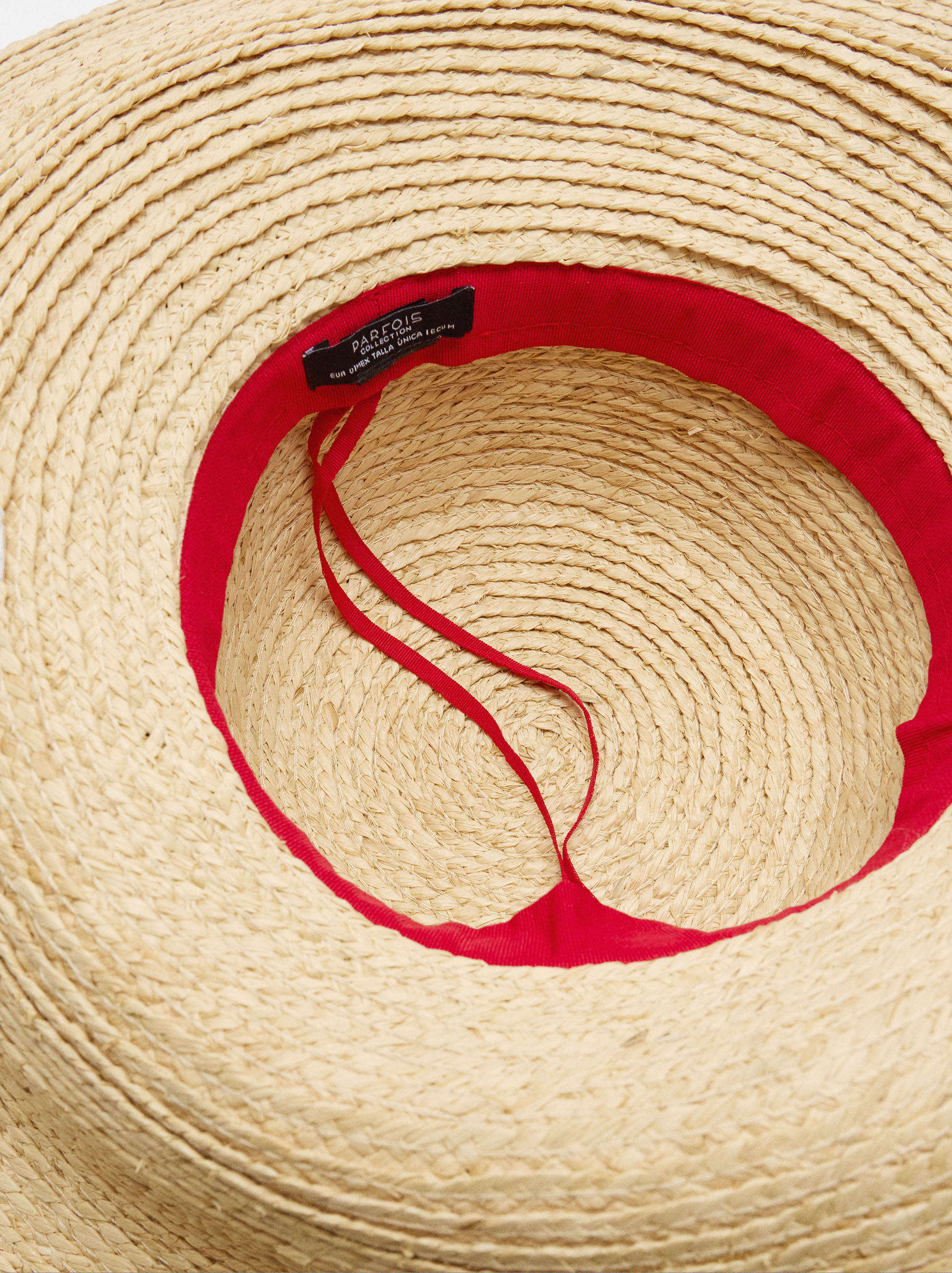 Sombrero maxi de rafia image number 4.0