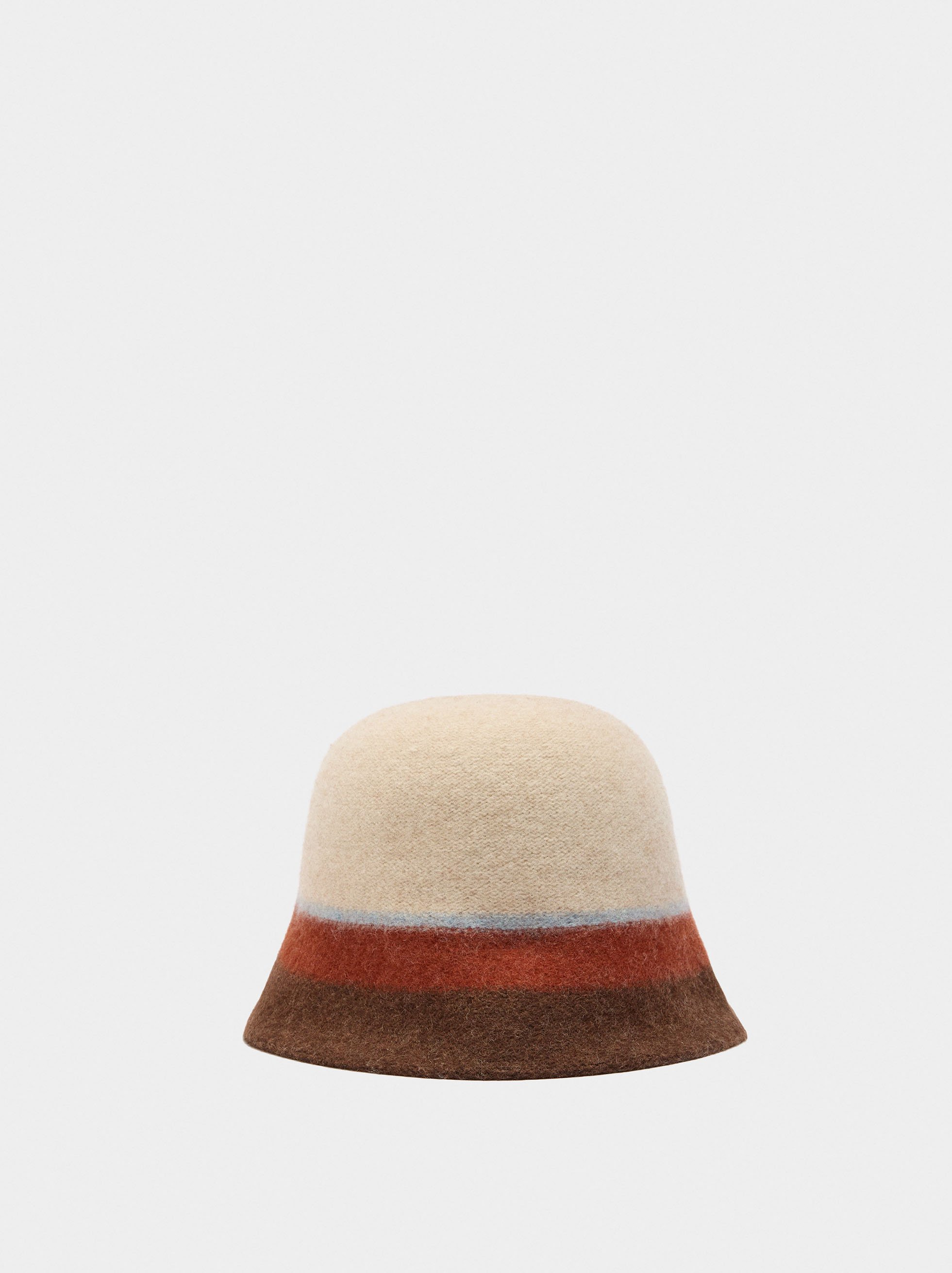 Chapeau sac seau en laine image number 0.0