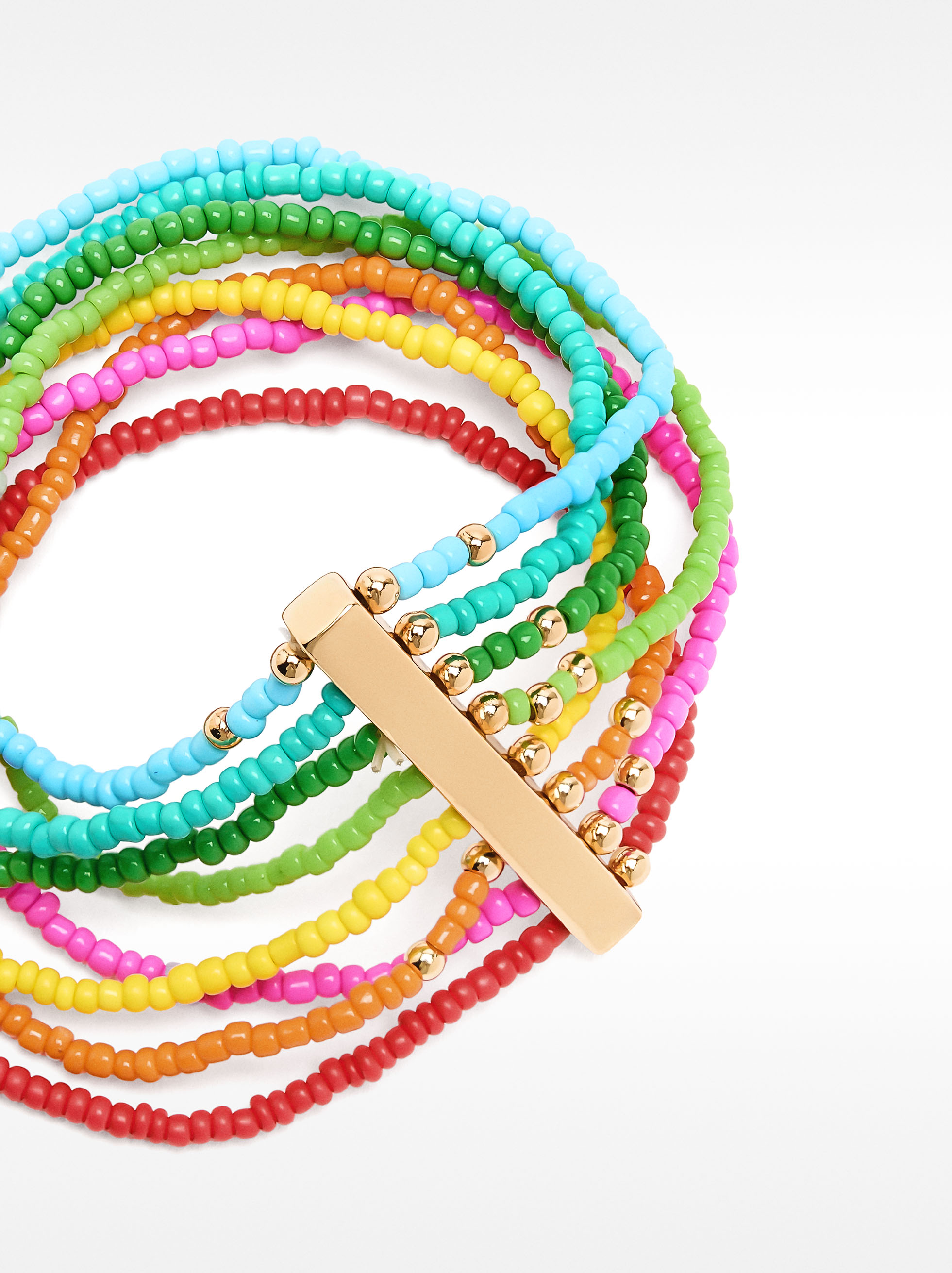 Multicoloured beaded bracelet image number 1.0