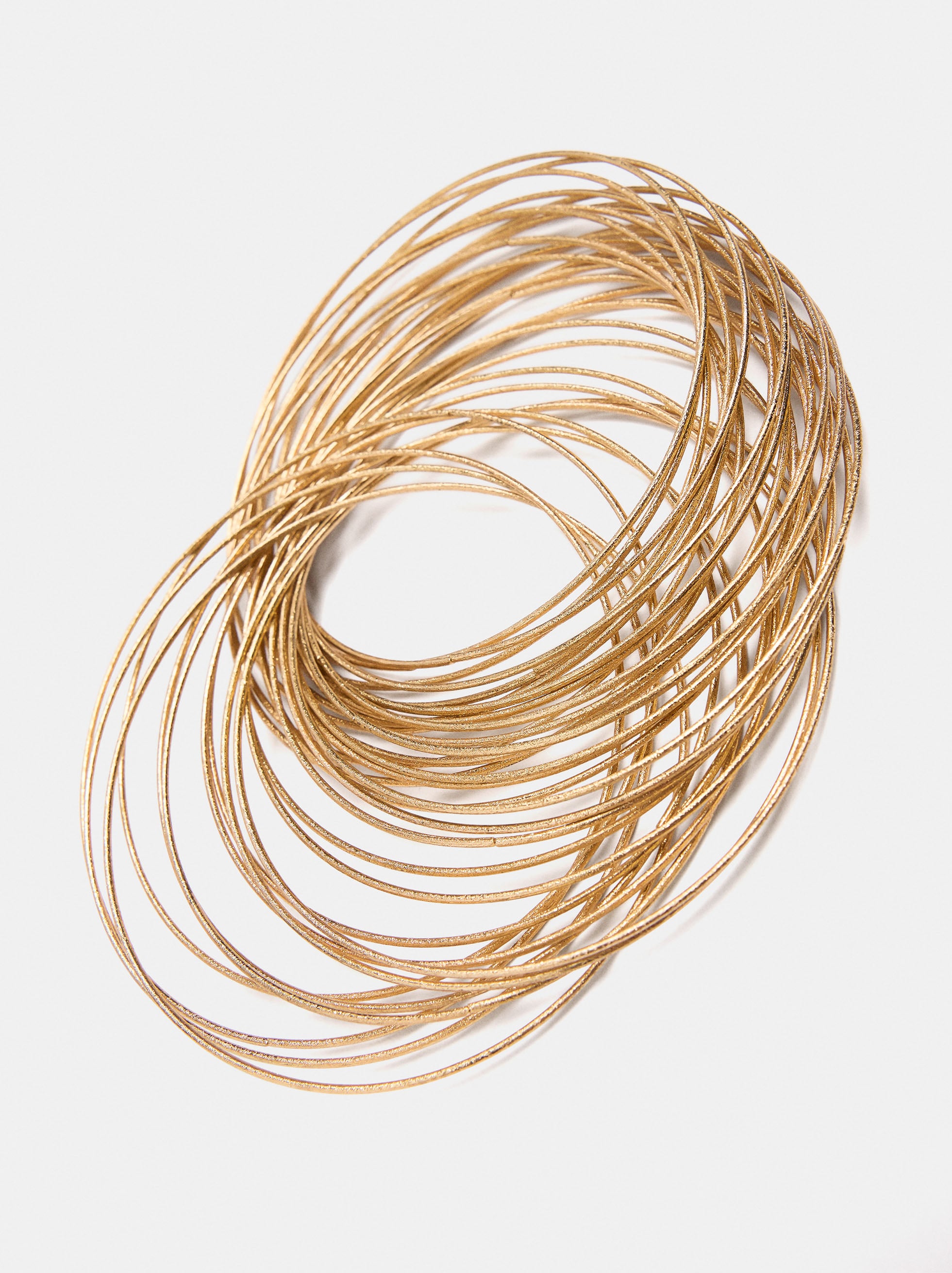Interlaced rigid bracelets image number 1.0