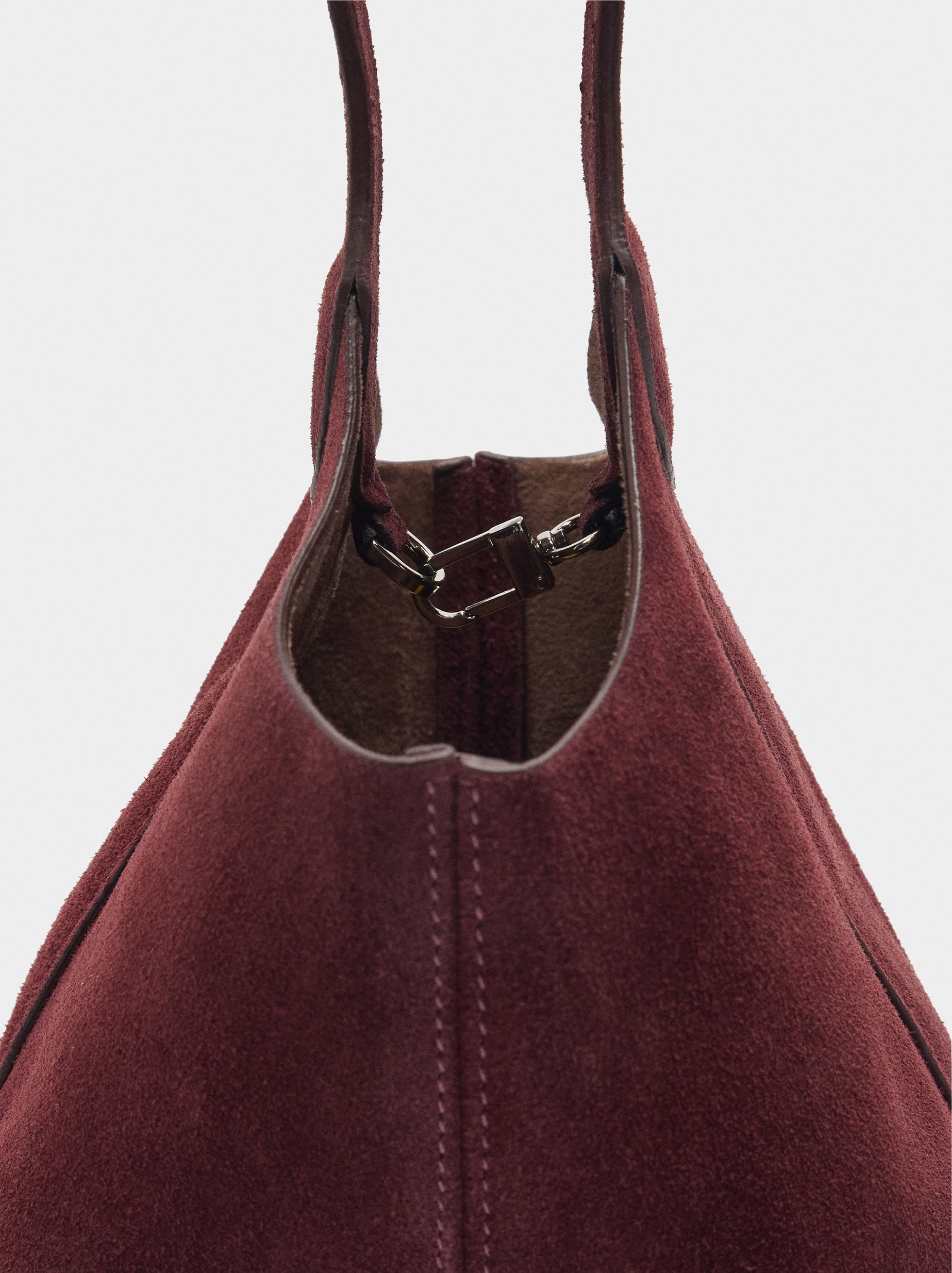 Sac seau en suédé image number 4.0