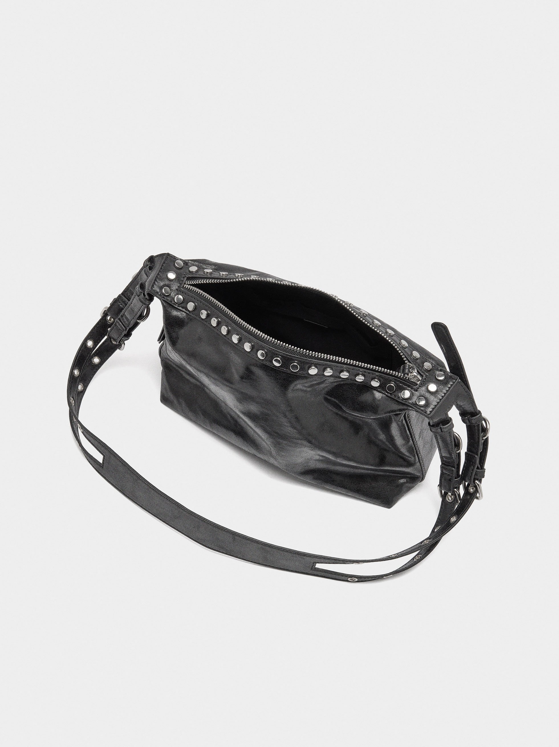 Sac d'épaule avec clous image number 3.0