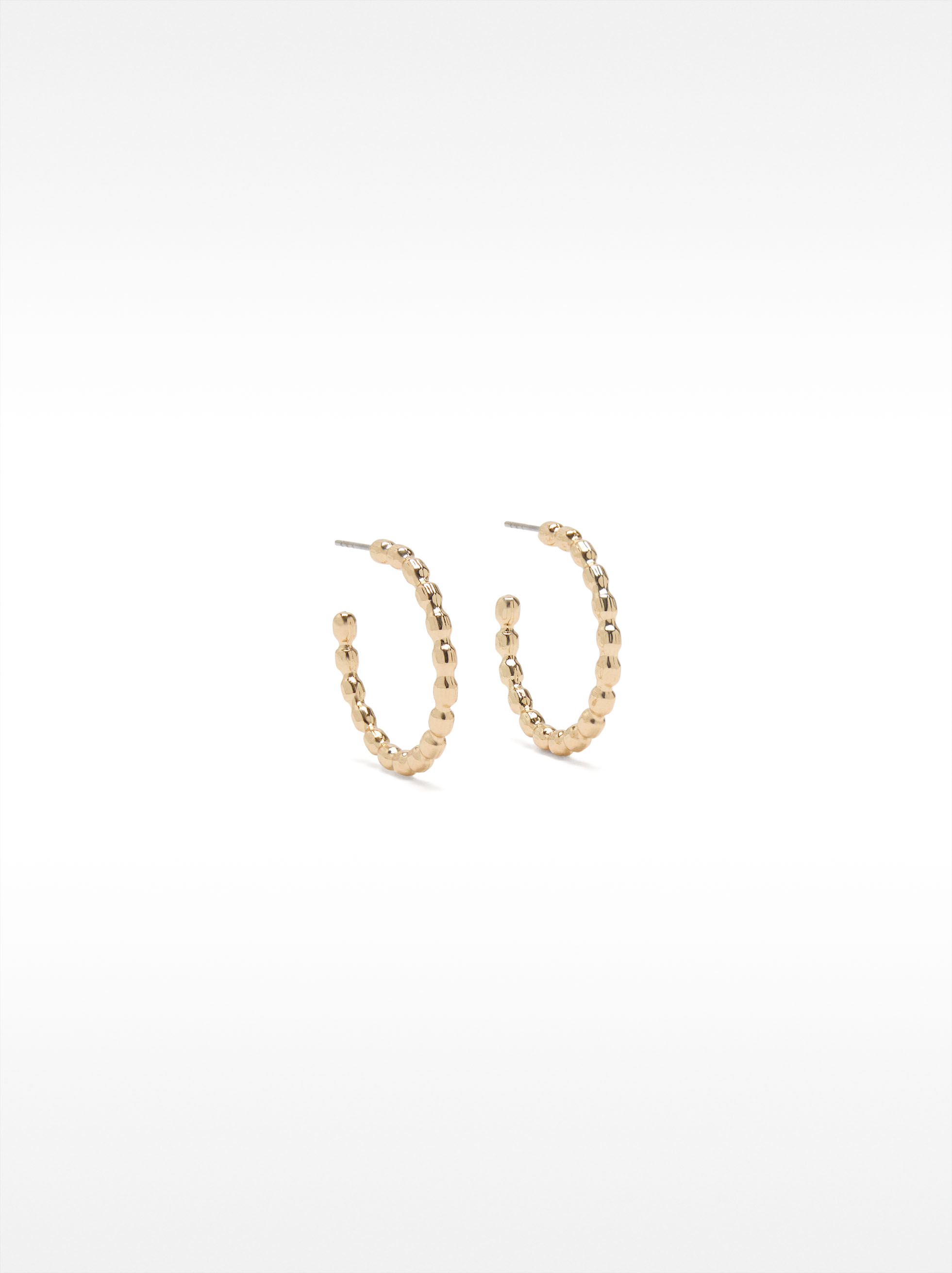 Small Gold Hoop Earrings image number 0.0