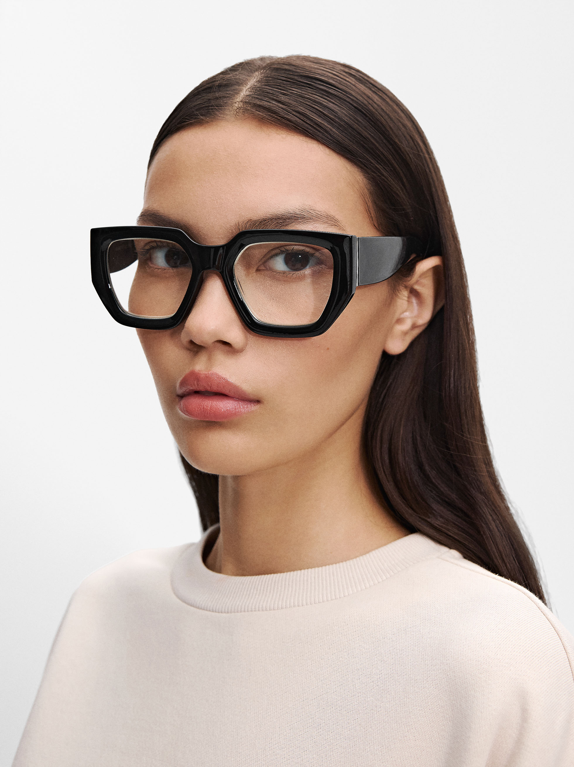 Graduated reading glasses 1.5 x, Black, hi-res
