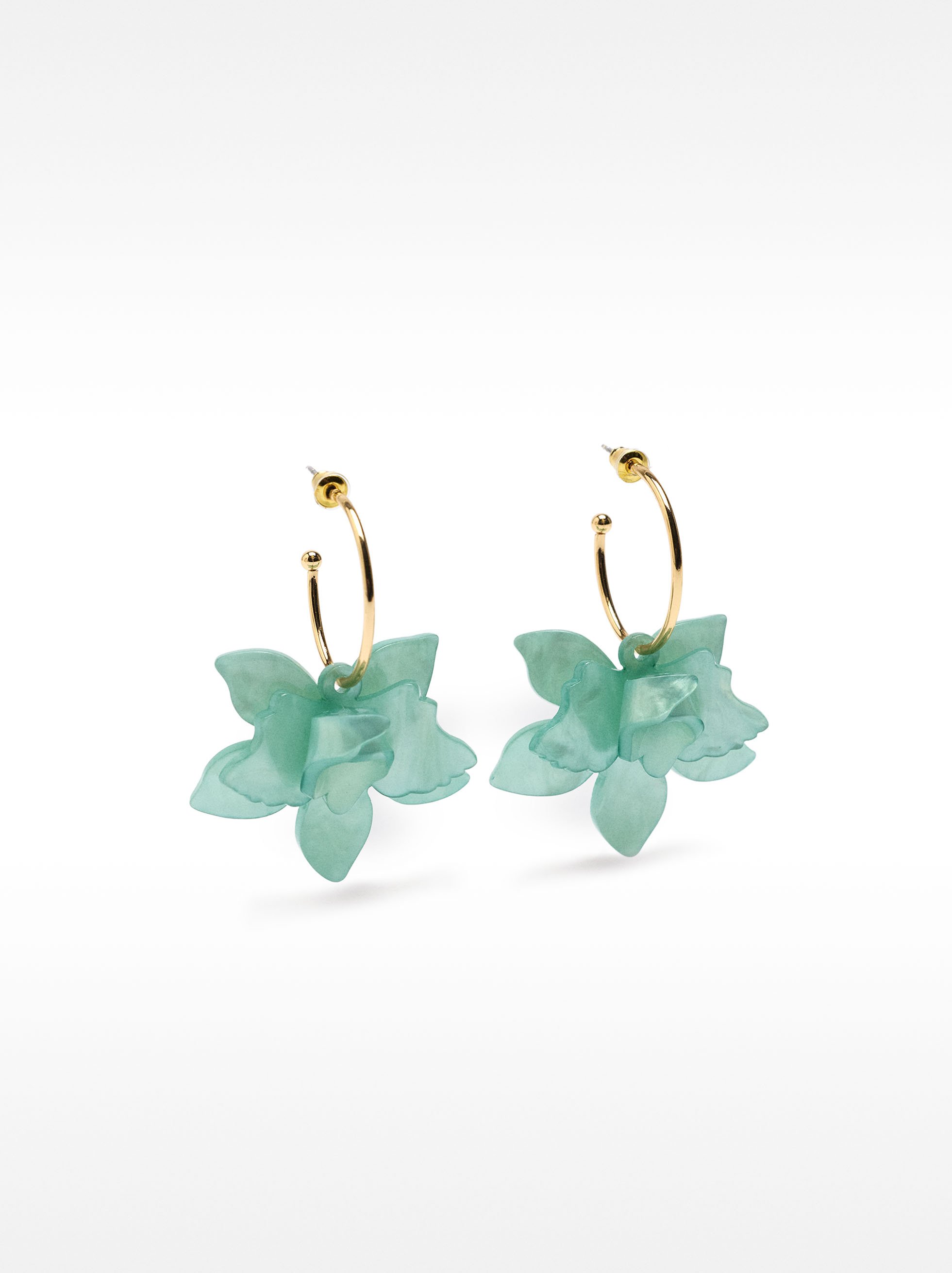 Aros abiertos con maxi flor image number 0.0