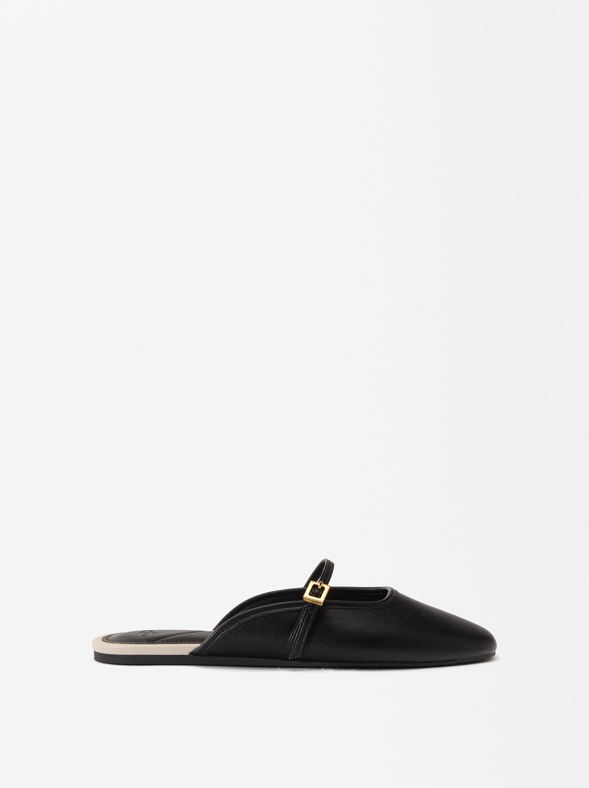 Slingback ballet flats buckled, , hi-res