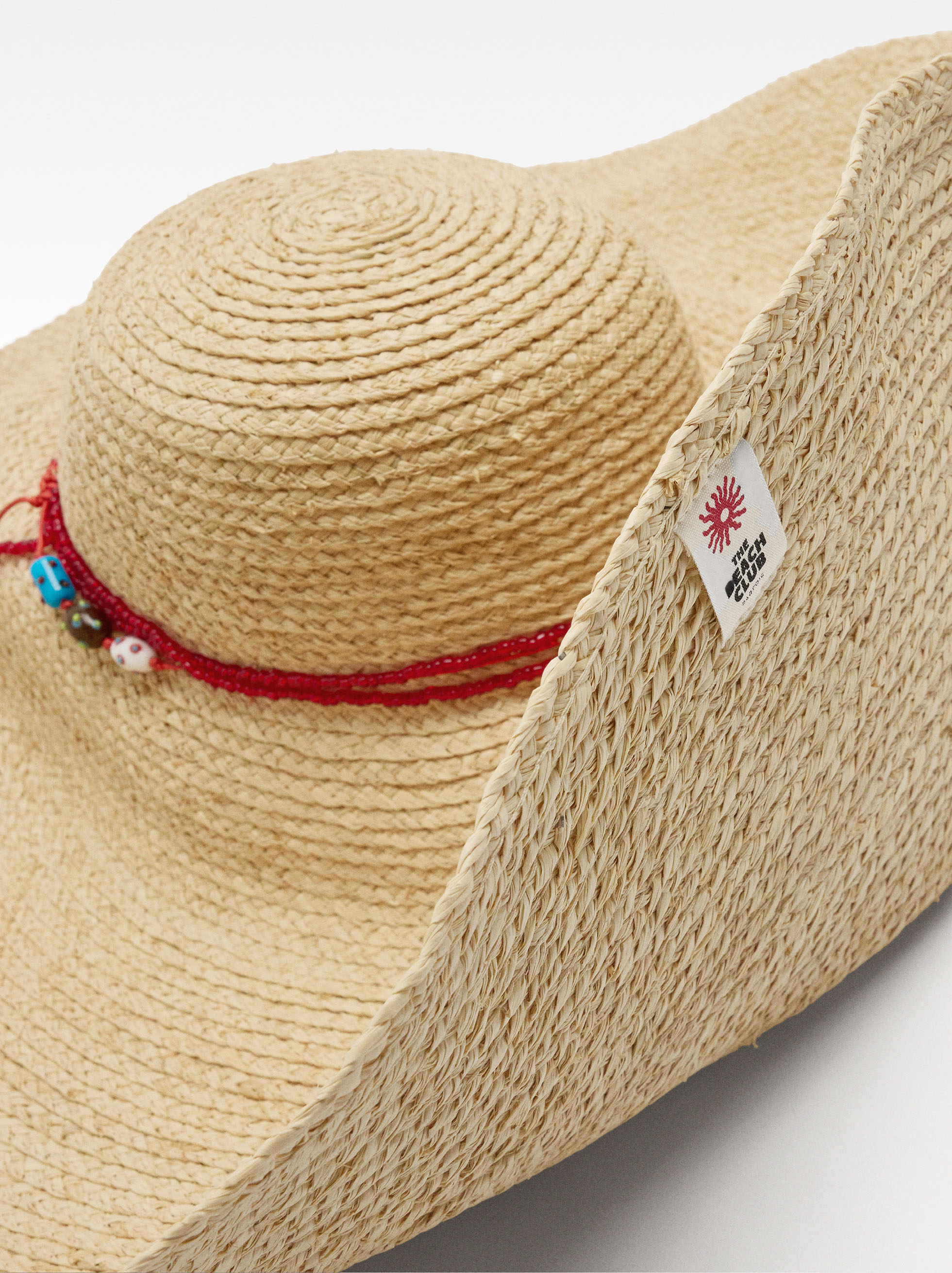 Sombrero maxi de rafia image number 2.0