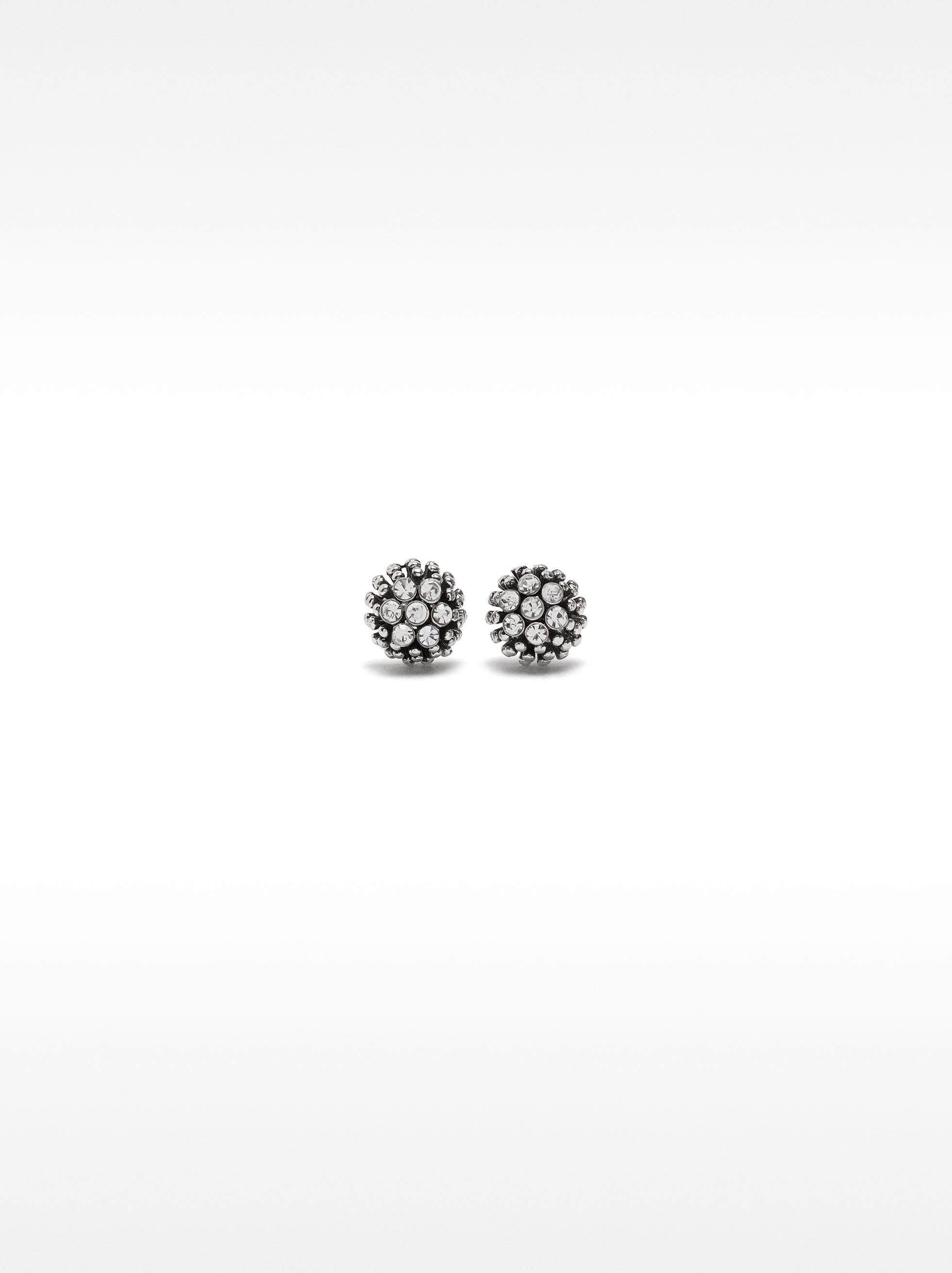 Pendientes cortos brillantes image number 0.0