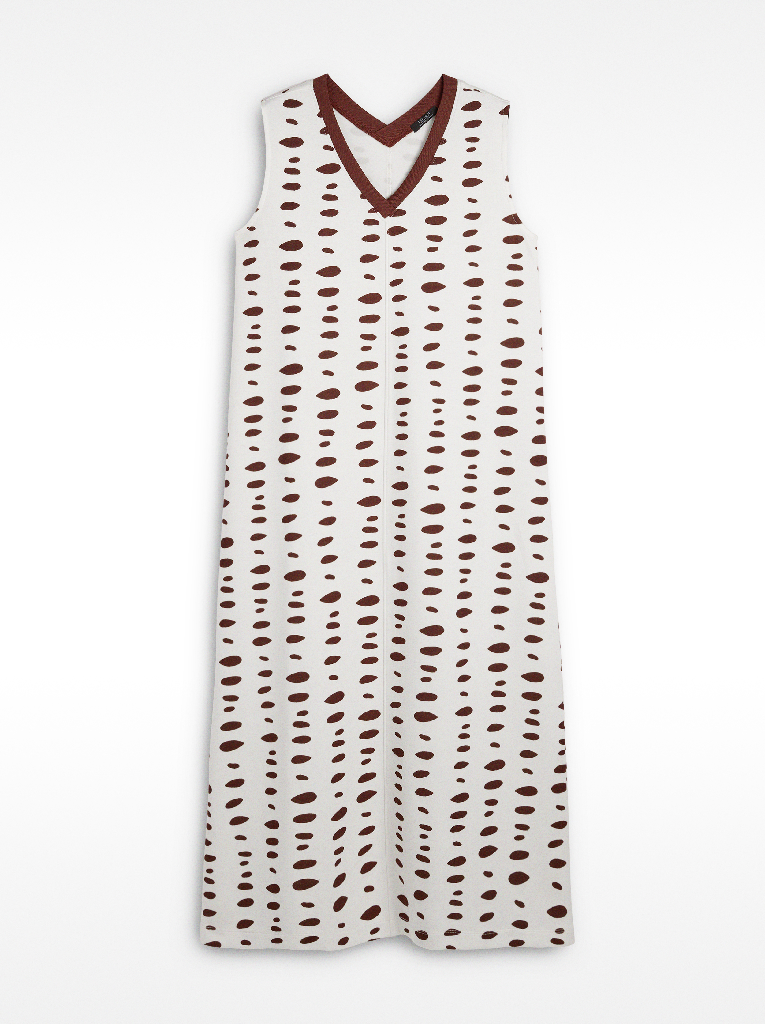 Midi dress with printed pattern image number 6.0