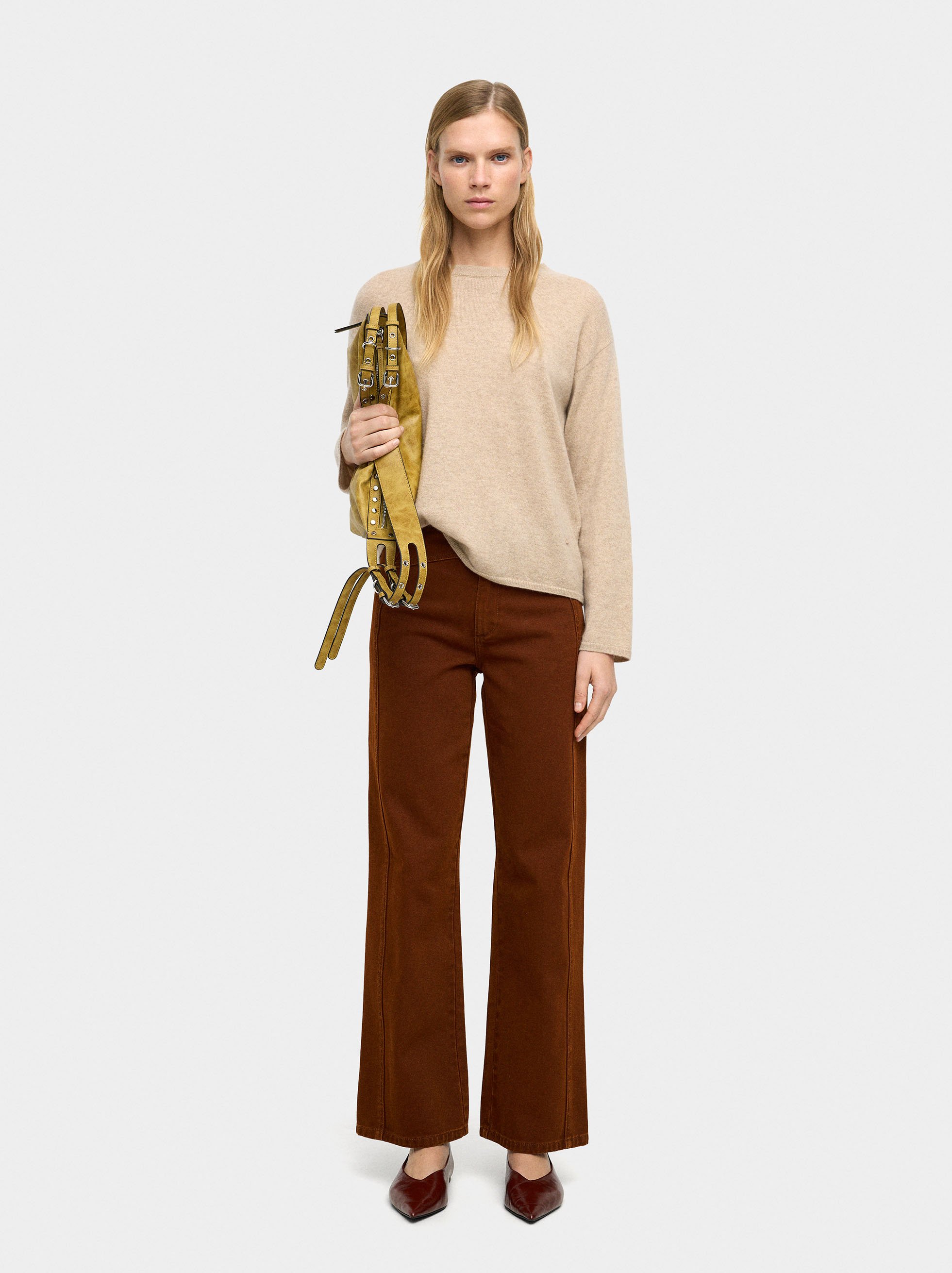 100% cashmere sweater image number 0.0
