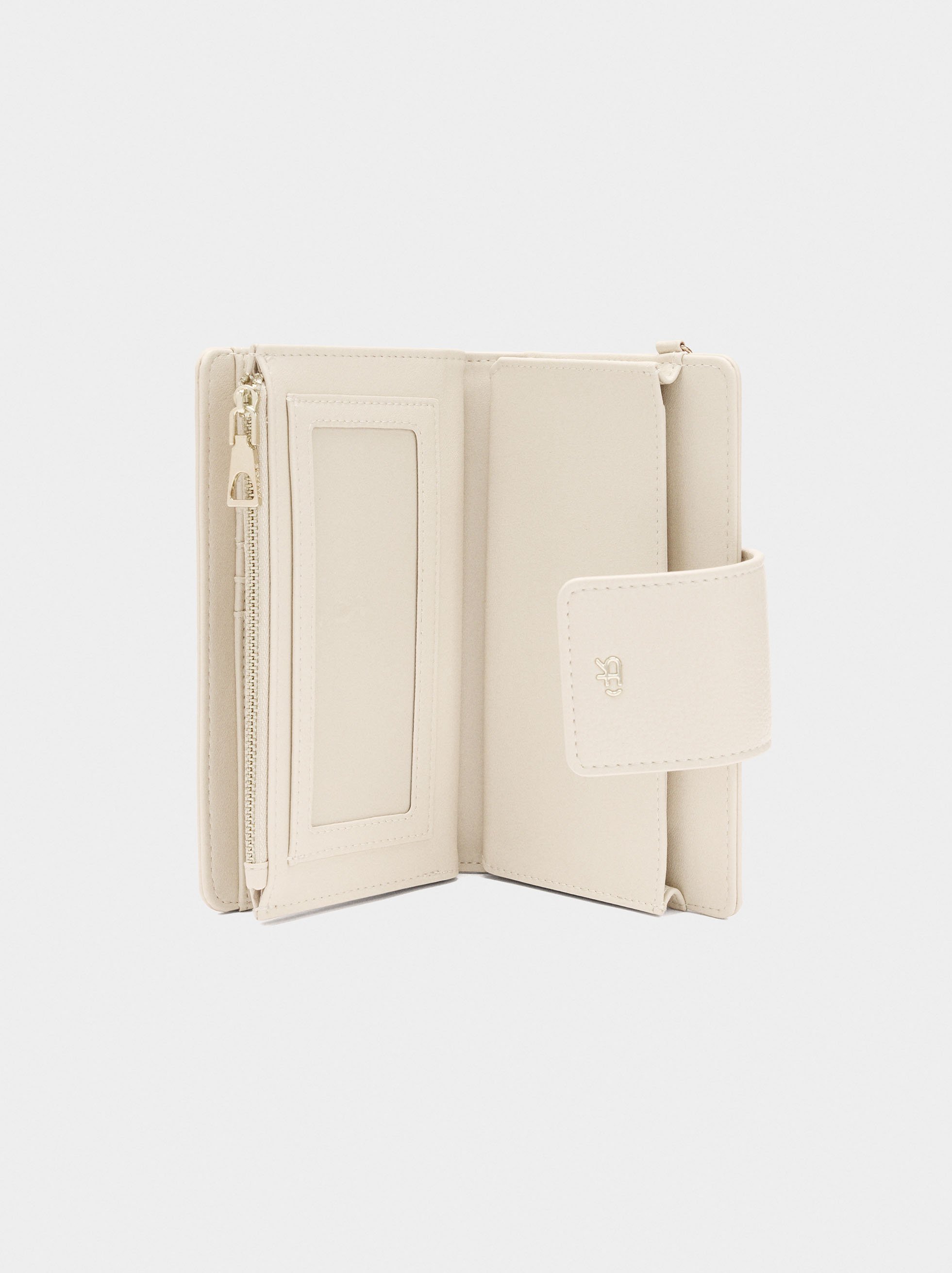 Wallet with mobile phone pocket image number 4.0