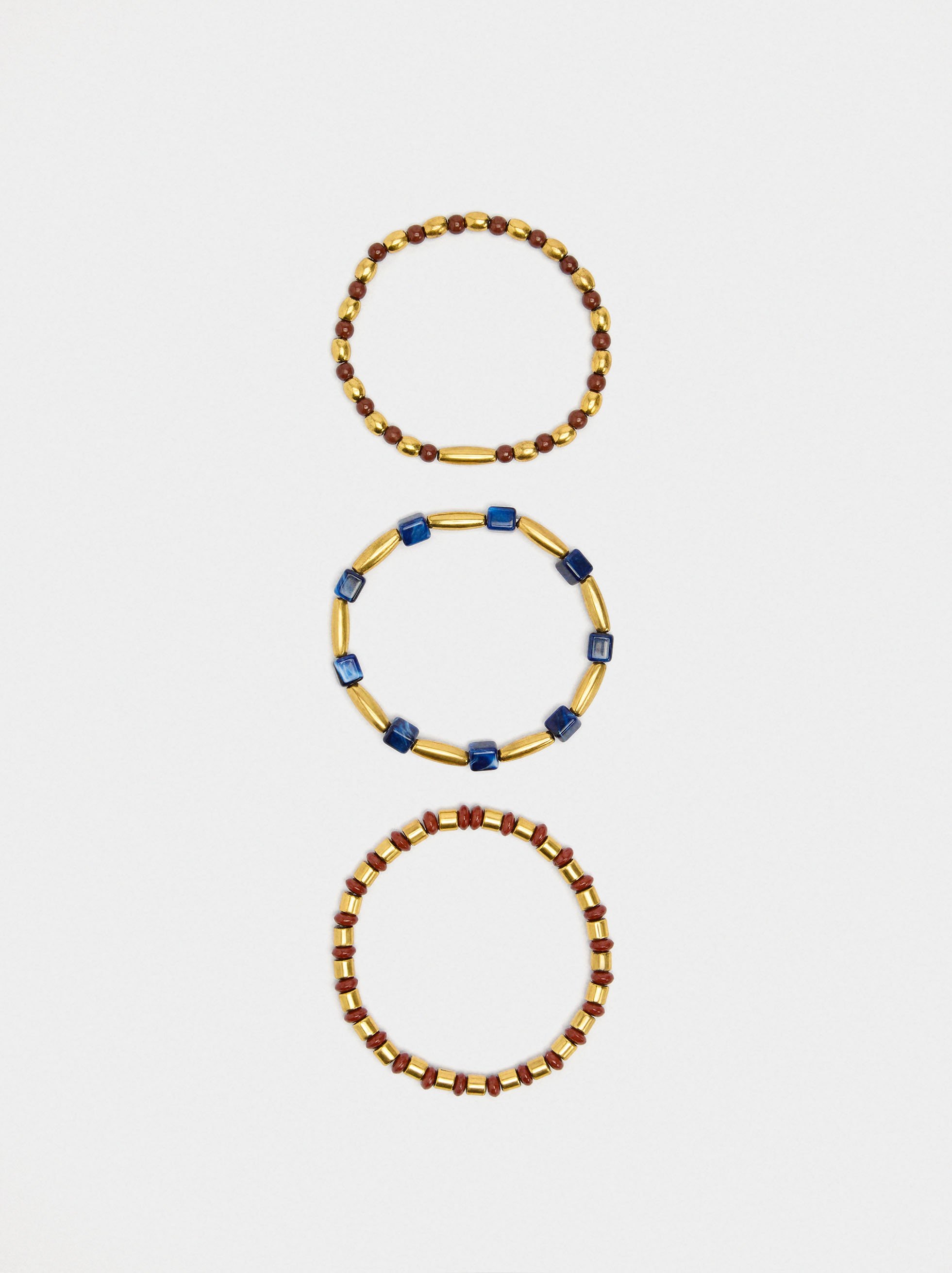 Set of elastic bracelets image number 2.0