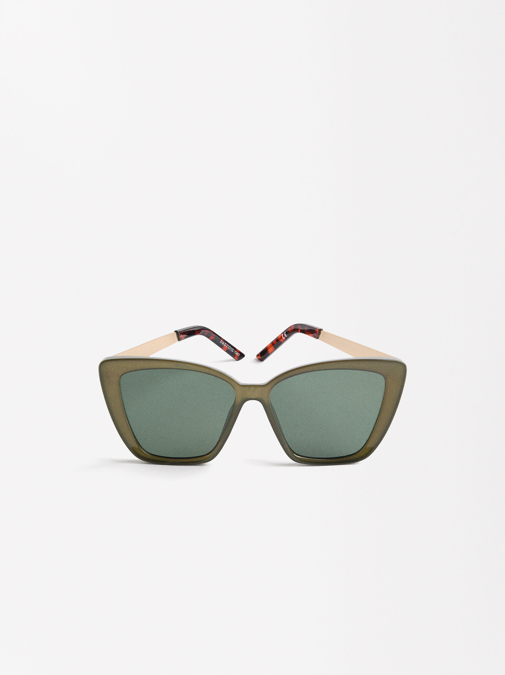 Butterfly sunglasses, Khaki, hi-res