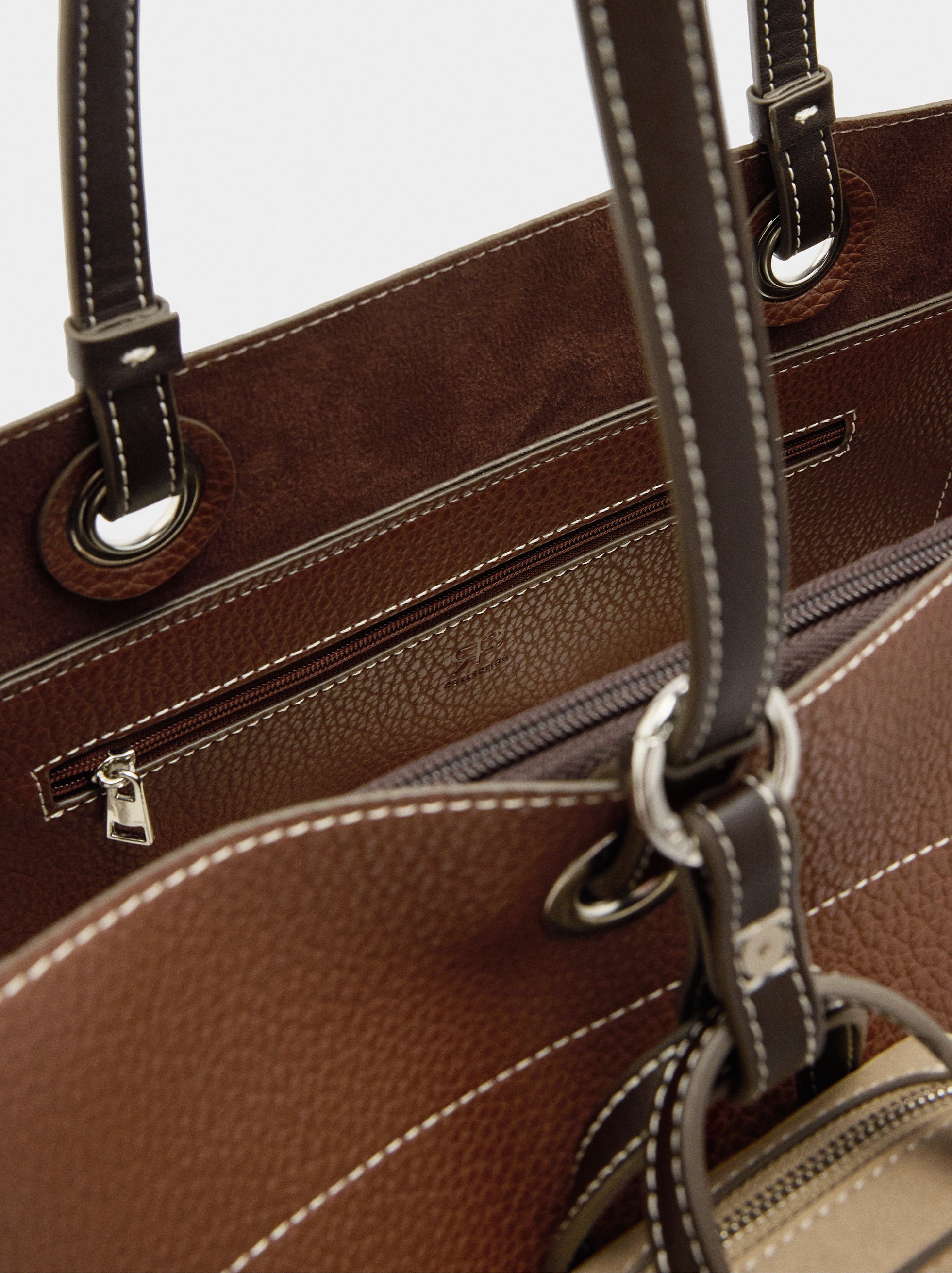 Tasche für 13" Laptop mit Textur image number 6.0